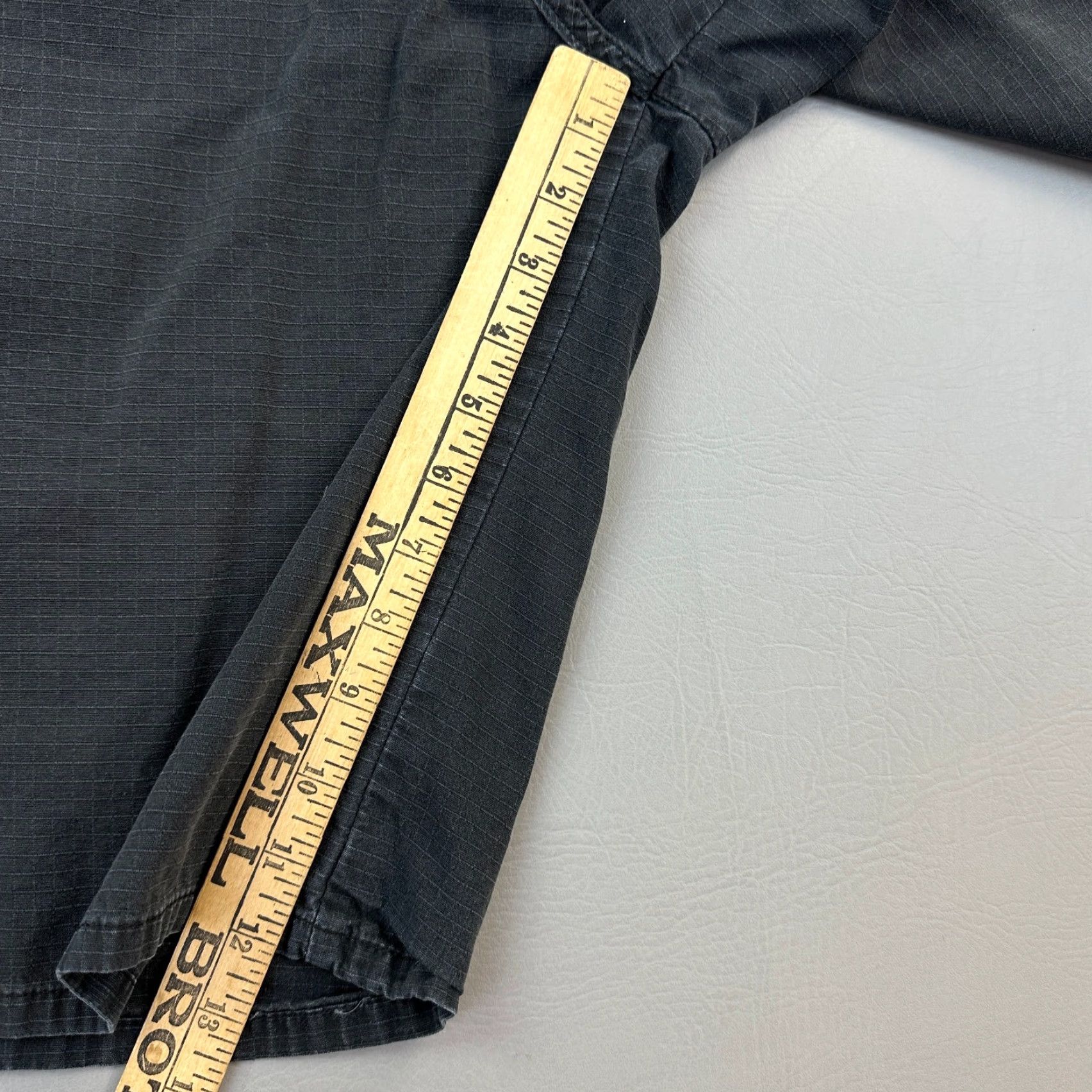 Dickies Dickies Shorts Mens 34 Dark Gray Ripstop Flex 12" Work Wear Utility Pocket Bermuda 5-Pocket Regular Mens Size US 34 / EU 50 - 3 Thumbnail