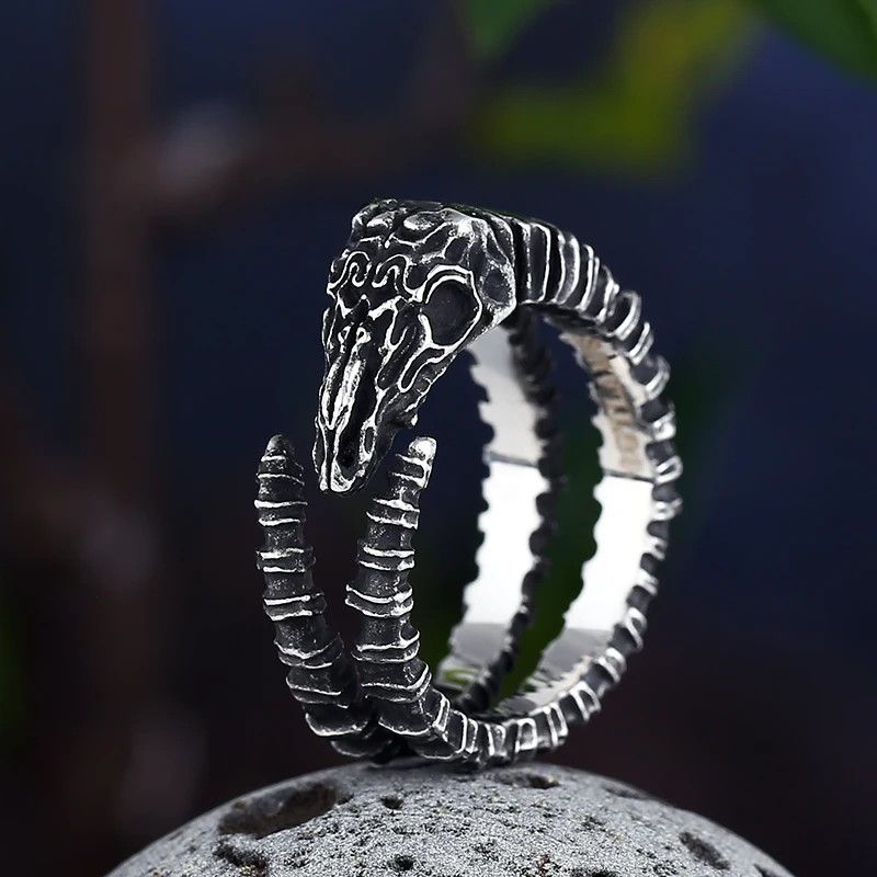 Japanese Brand × Jewelry × Vintage Horned Ring Size ONE SIZE - 4 Thumbnail