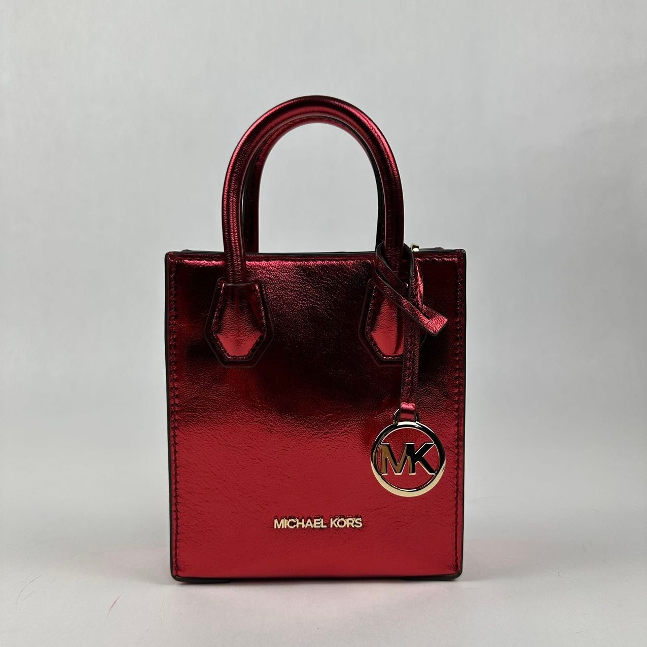 Michael Kors MICHAEL KORS 35H3GM9C0M Mercer Extra-Small Patent Crossbody Size ONE SIZE - 2 Thumbnail