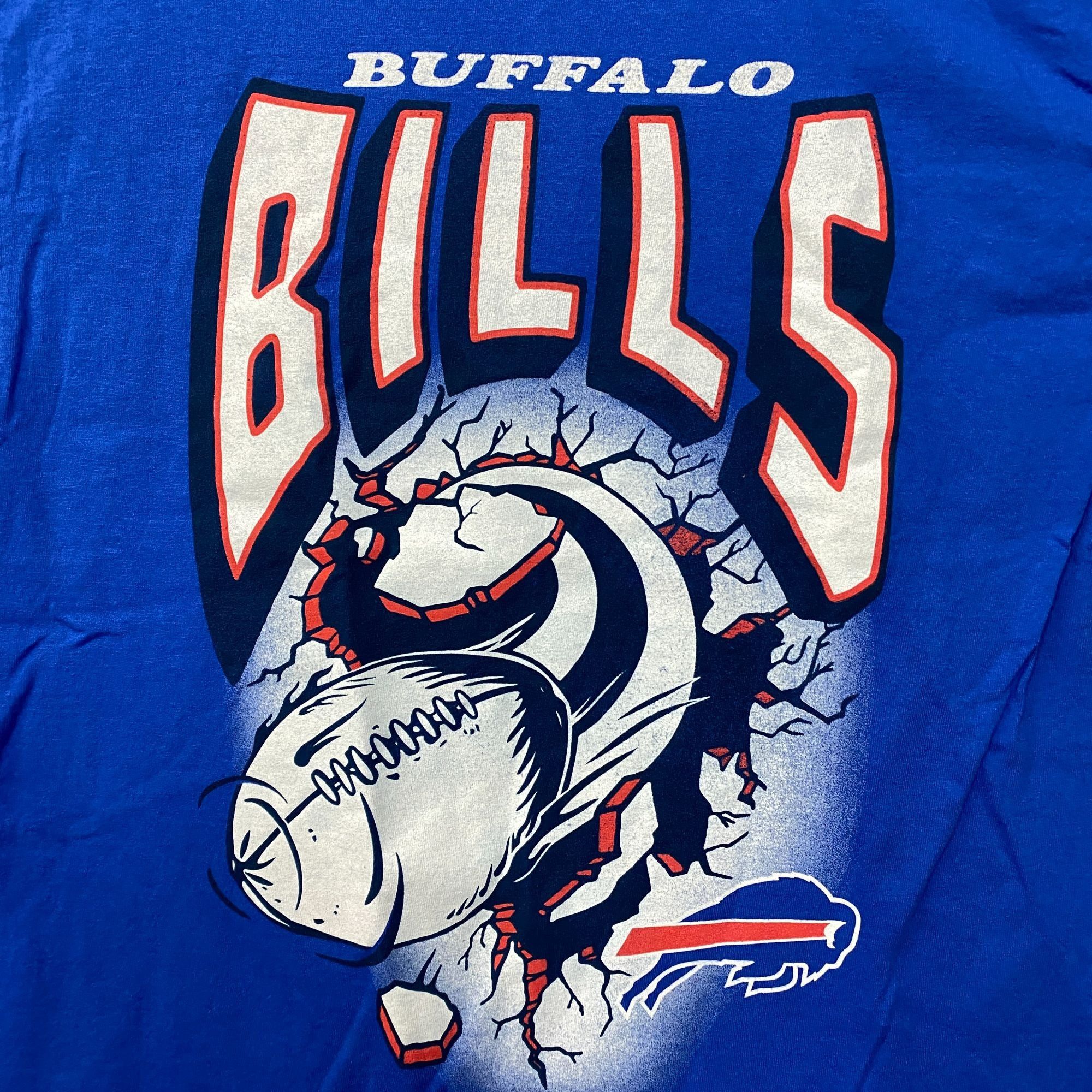 NFL Junk Food NFL Buffalo Bills Blue Logo T-Shirt Medium Size US M / EU 48-50 / 2 - 2 Thumbnail