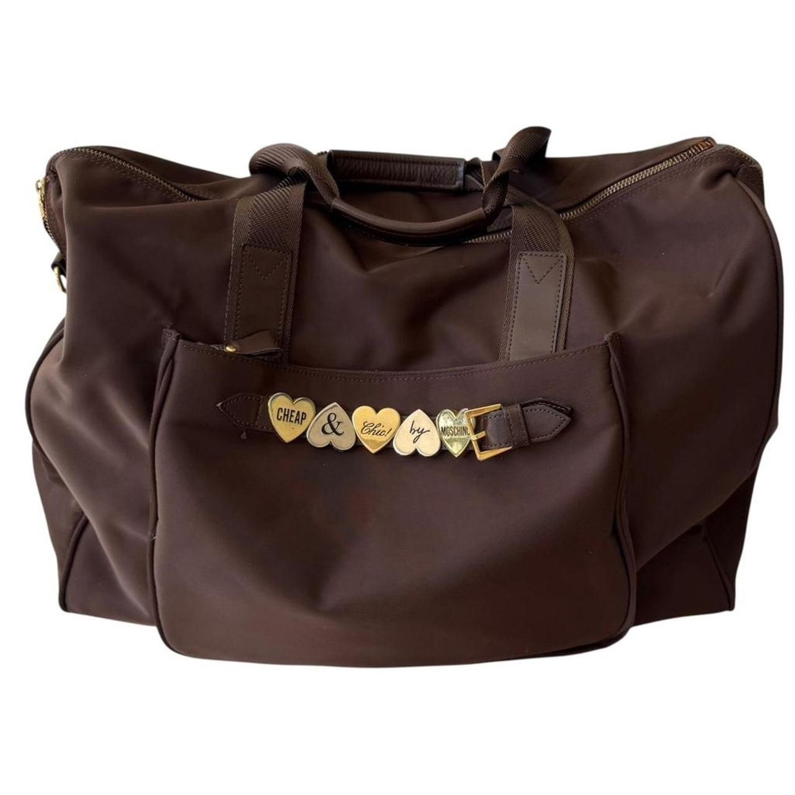 Moschino Moschino chic heart hardware boston Size ONE SIZE - 1 Thumbnail