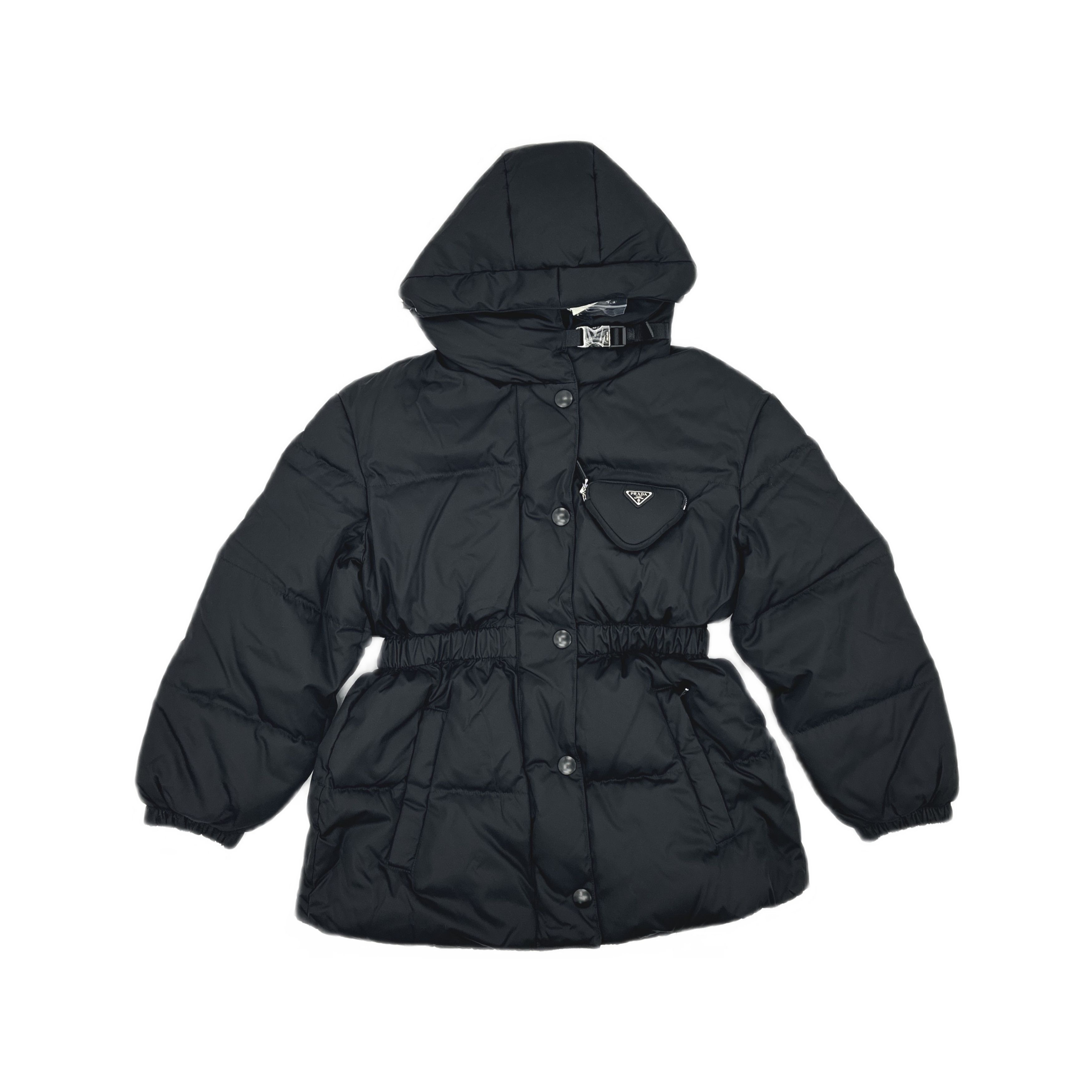 Prada Prada Re-Nylon Hooded Puffer Coat 42 Size M / US 6-8 / IT 42-44 - 1 Thumbnail