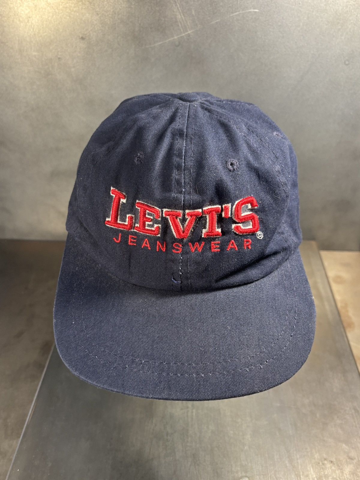 Levi's 1990s Levi's Jeanswear Baseball Cap 90s Vintage Hat Canada Size ONE SIZE - 20 Thumbnail