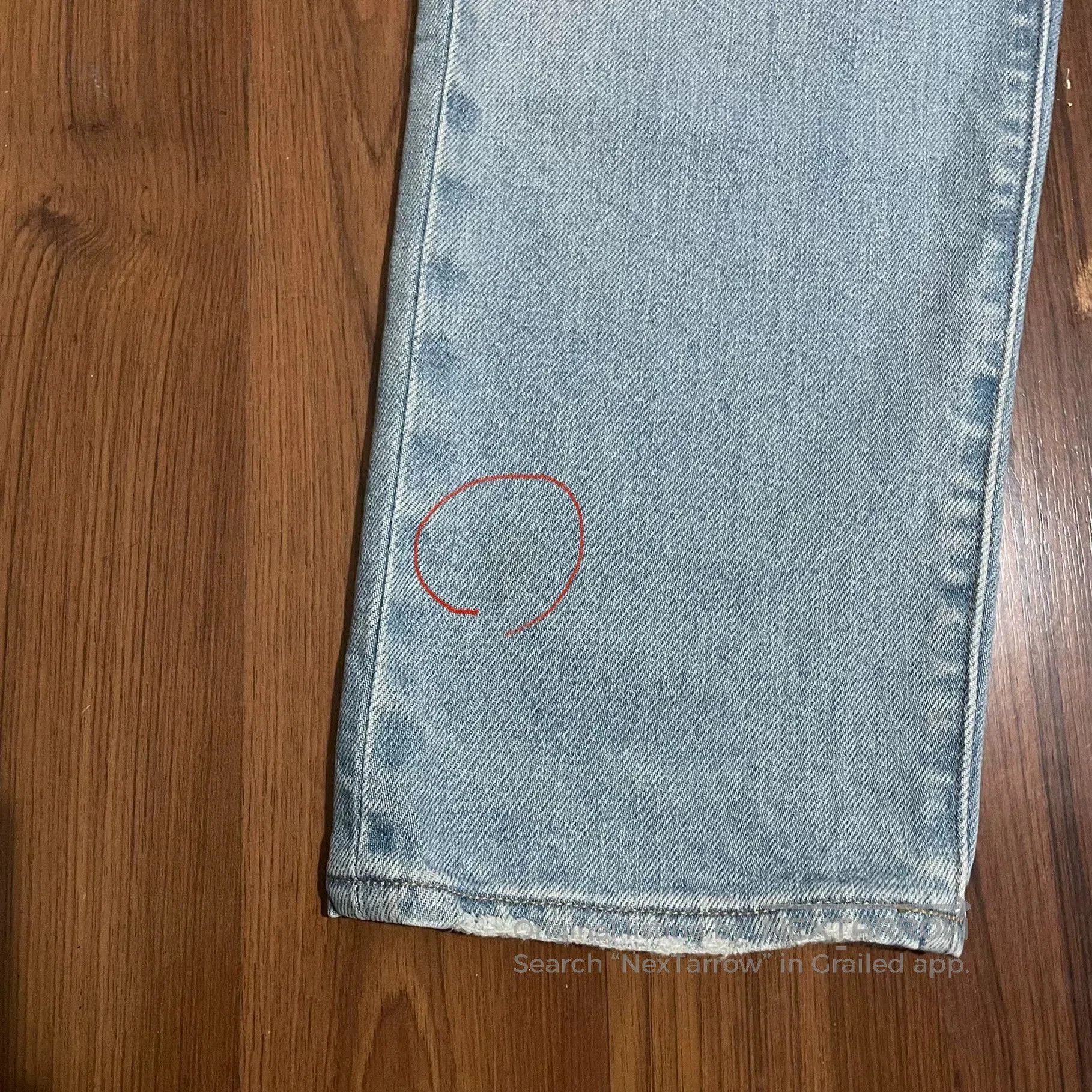 Levi's LEVI'S 502 Ice Blue Distressed Jeans. Size US 34 / EU 50 - 9 Thumbnail