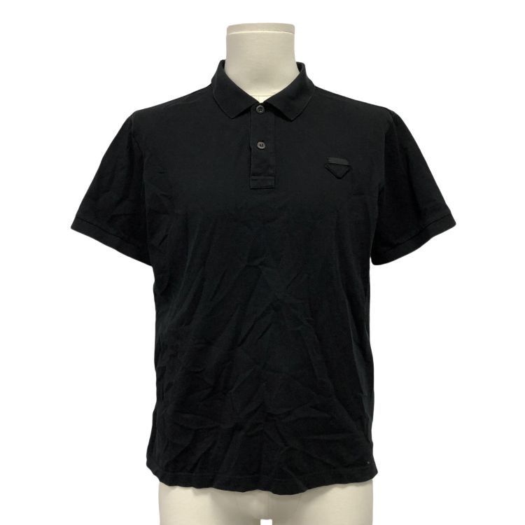 Prada Prada Logo Patch Polo Shirt Size L Size US L / EU 52-54 / 3 - 1 Thumbnail