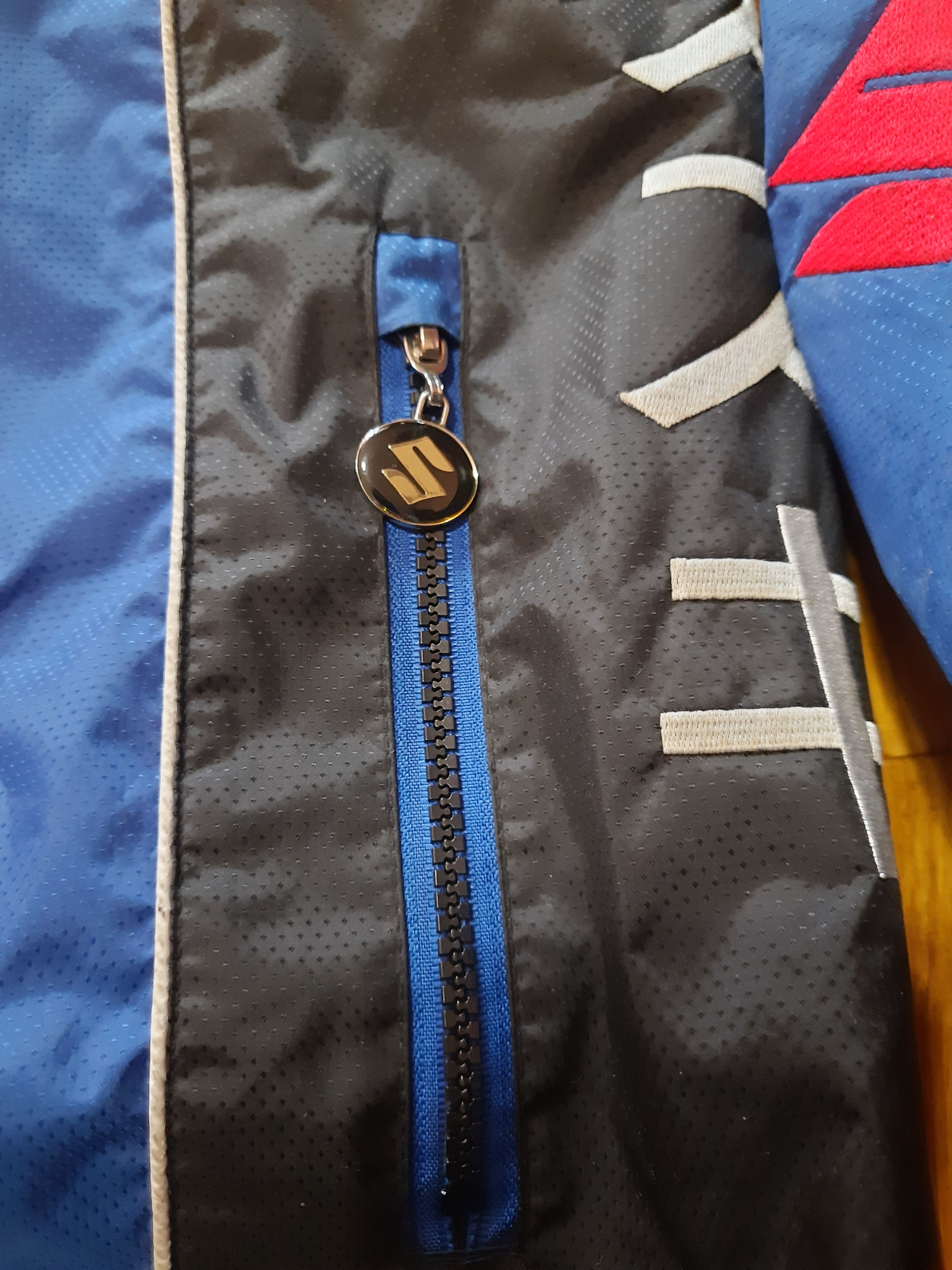 Japanese Brand Suzuki Moto Racing Lights Vintage Jacket Size US L / EU 52-54 / 3 - 4 Thumbnail