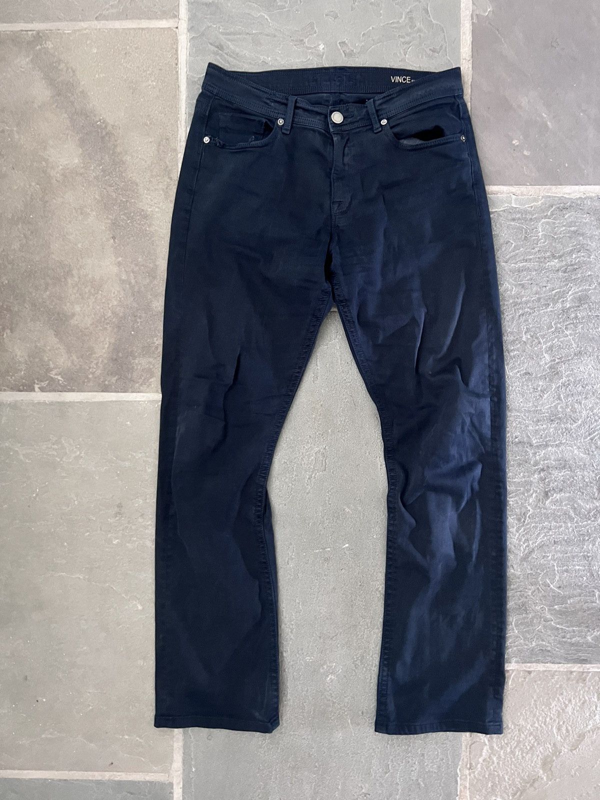 DL1961 Navy Vince chino pants 5 pocket Size US 32 / EU 48 - 1 Thumbnail