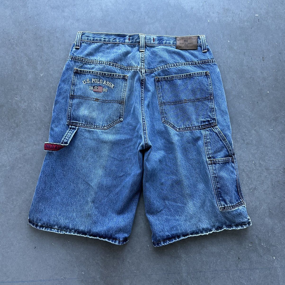 Jnco × Polo Ralph Lauren × Vintage Crazy Vintage Y2K Baggy Jorts ...