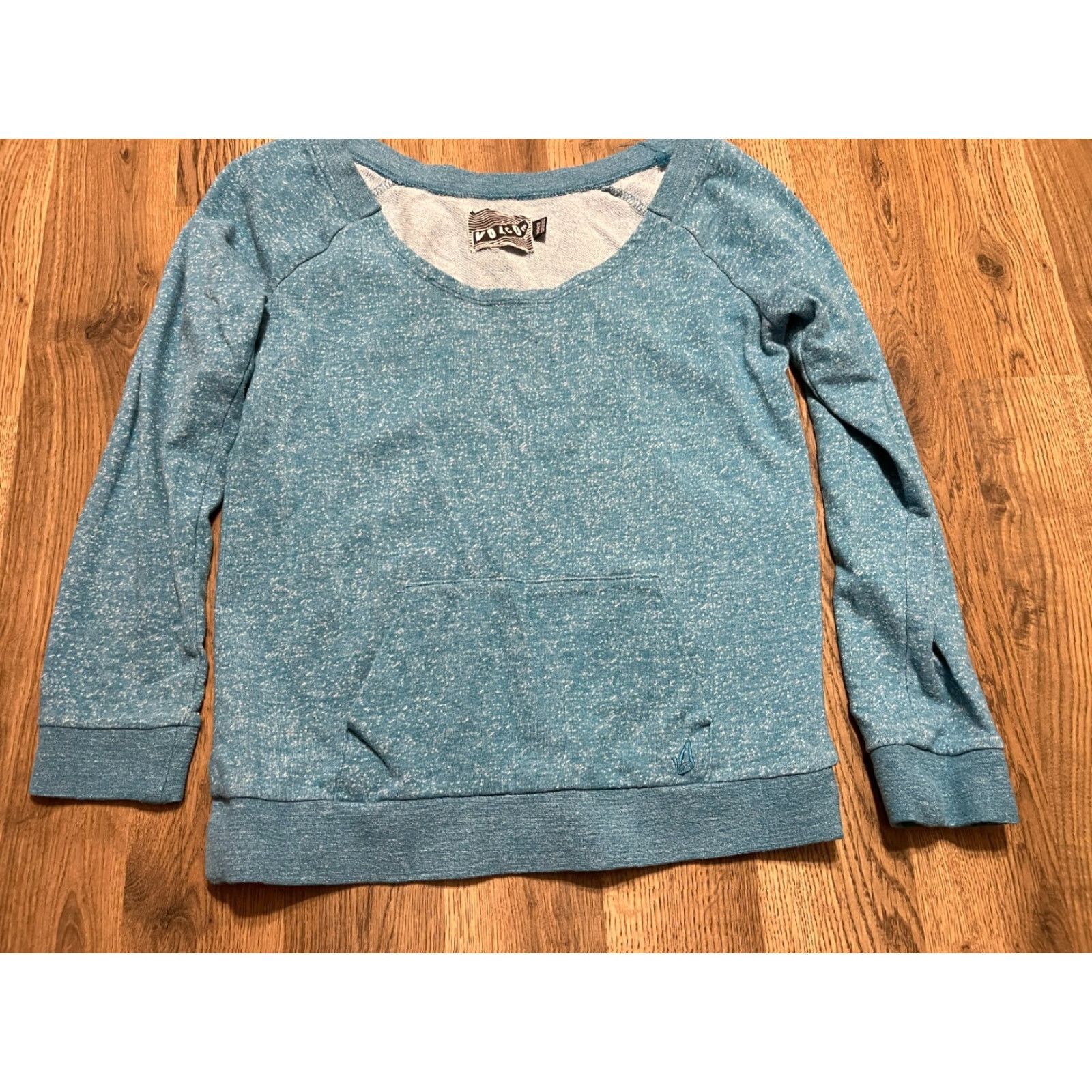 Volcom Volcom Shirt Women's Size Medium Blue Long Sleeve Size M / US 6-8 / IT 42-44 - 2 Thumbnail