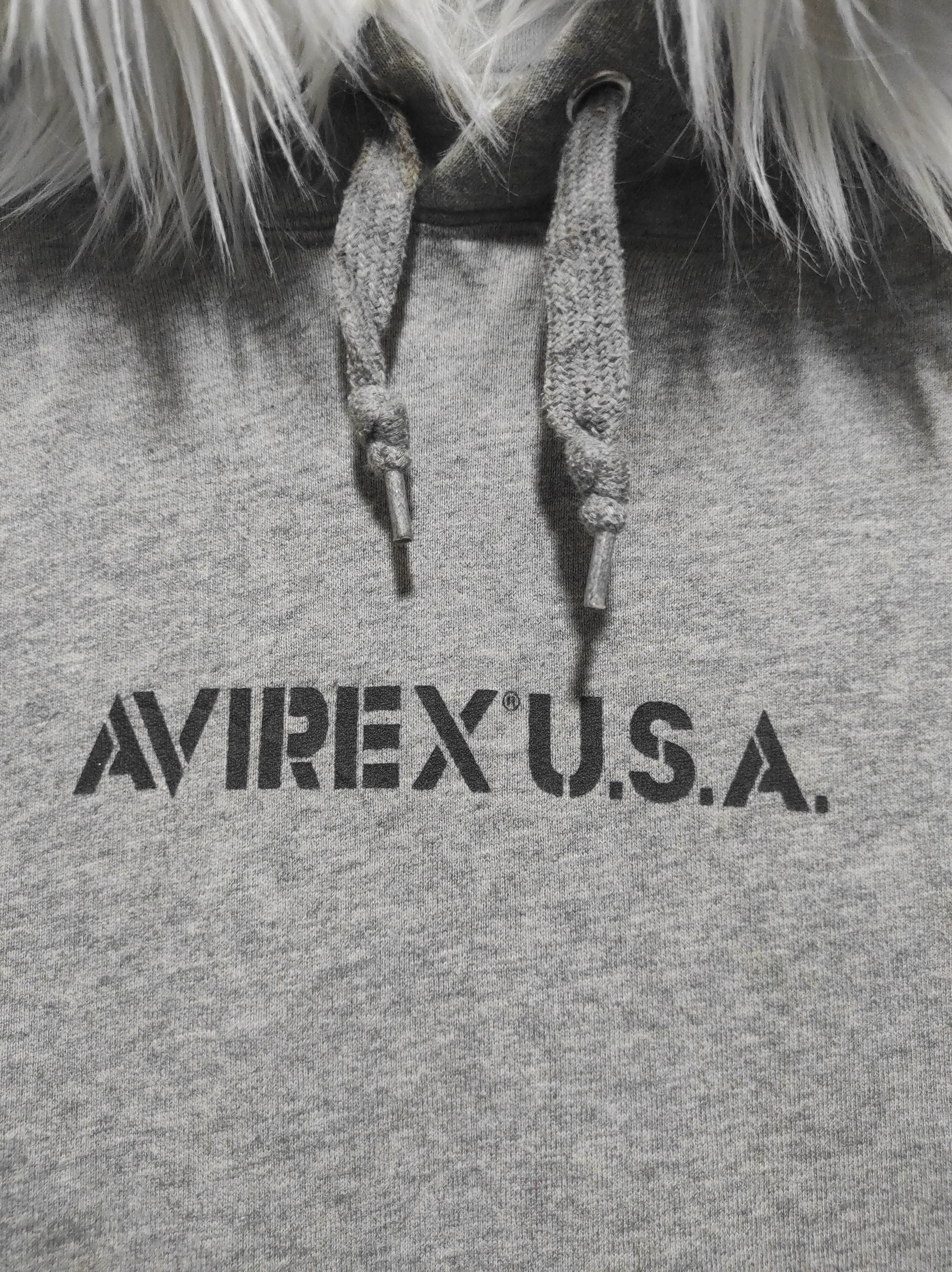 Avirex Avirex USA Fur Hoodie IfSixWasNine LGB style Size US M / EU 48-50 / 2 - 6 Thumbnail