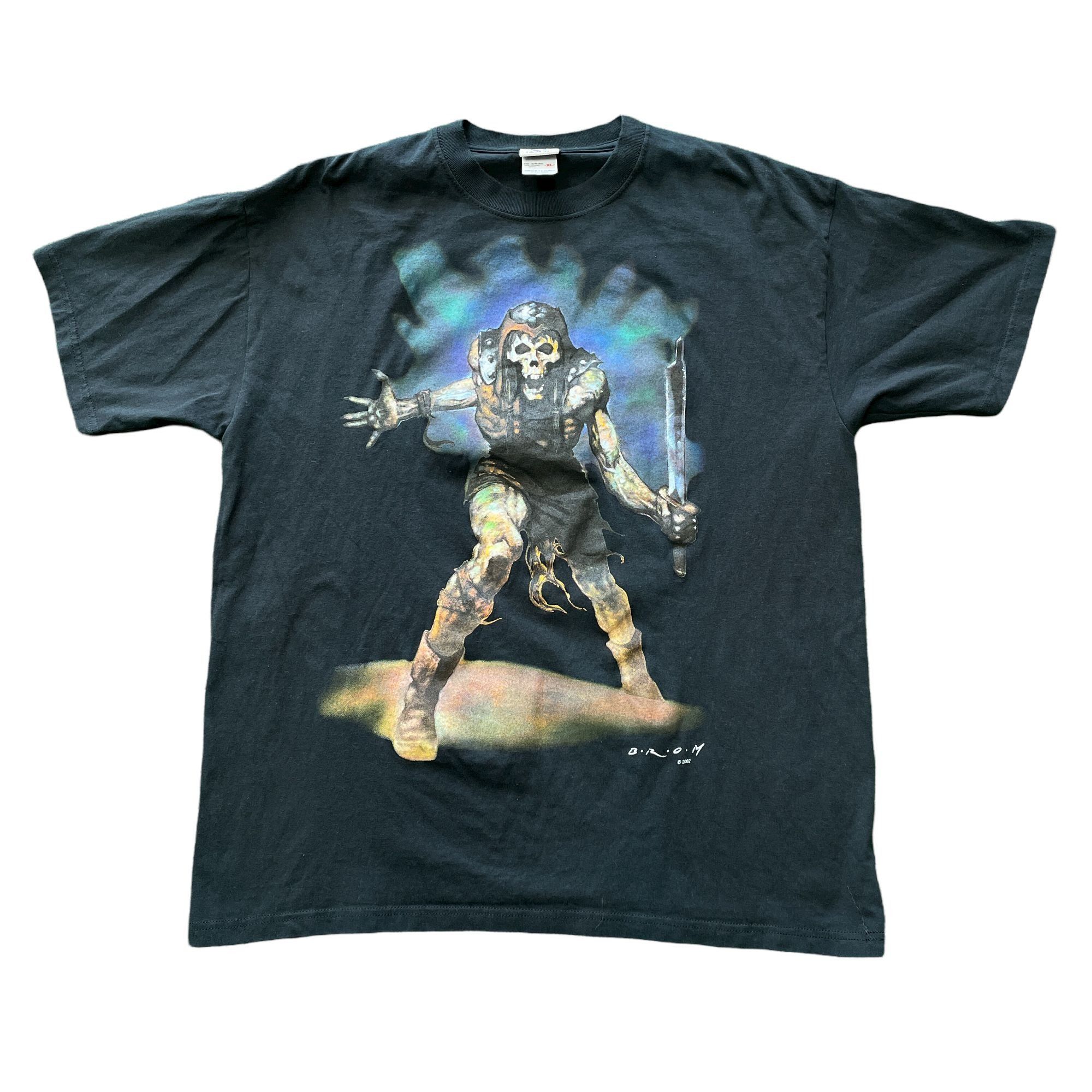 Vintage Vintage Liquid Blue Brom 2002 Black T-Shirt - Size XL Size US XL / EU 56 / 4 - 1 Thumbnail