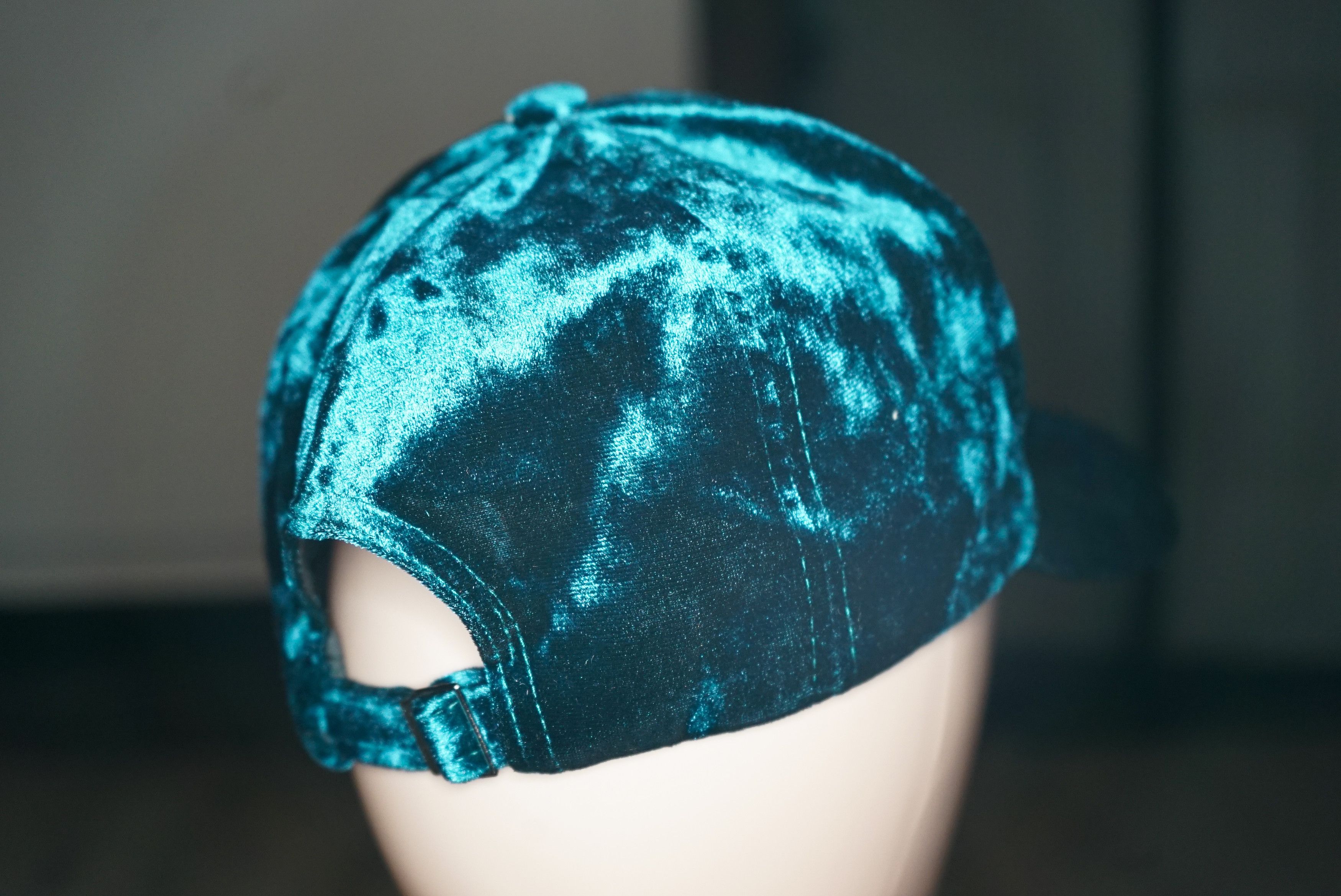 Handmade MF DOOM Mask, Hip Hop, 2000s Suede Strapback Hat Size ONE SIZE - 4 Thumbnail
