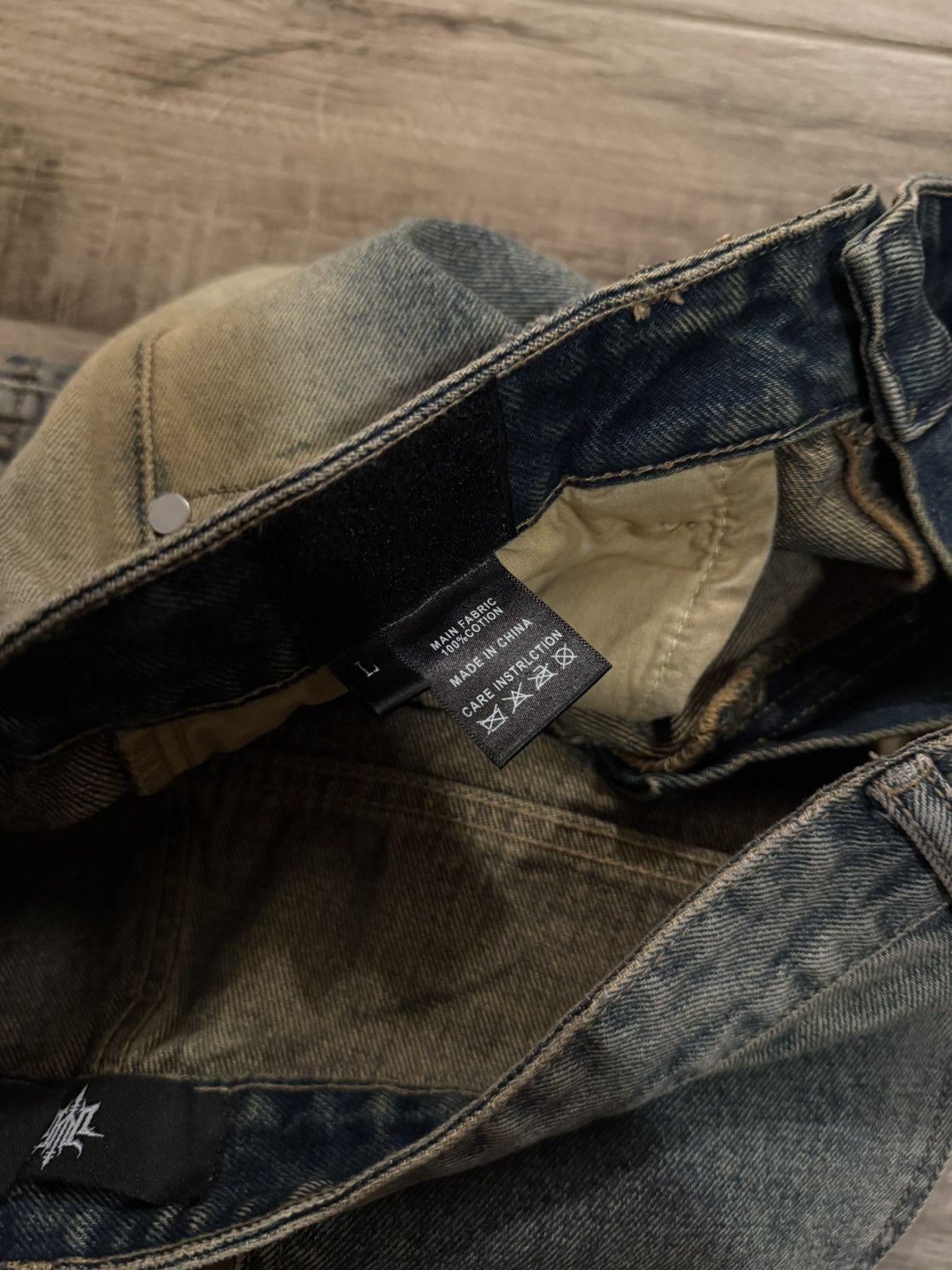 Japanese Brand Flared denim Size US 34 / EU 50 - 3 Thumbnail