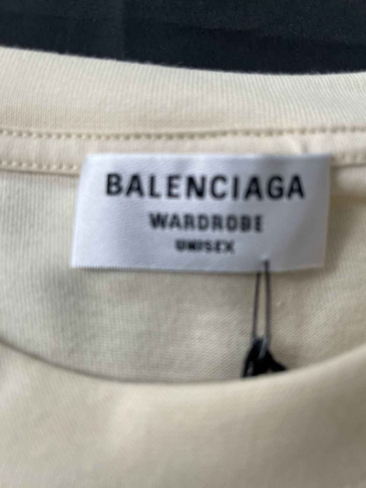 Balenciaga Balenciaga Political Campaign Logo Beige T-Shirt Size US XS / EU 42 / 0 - 4 Thumbnail