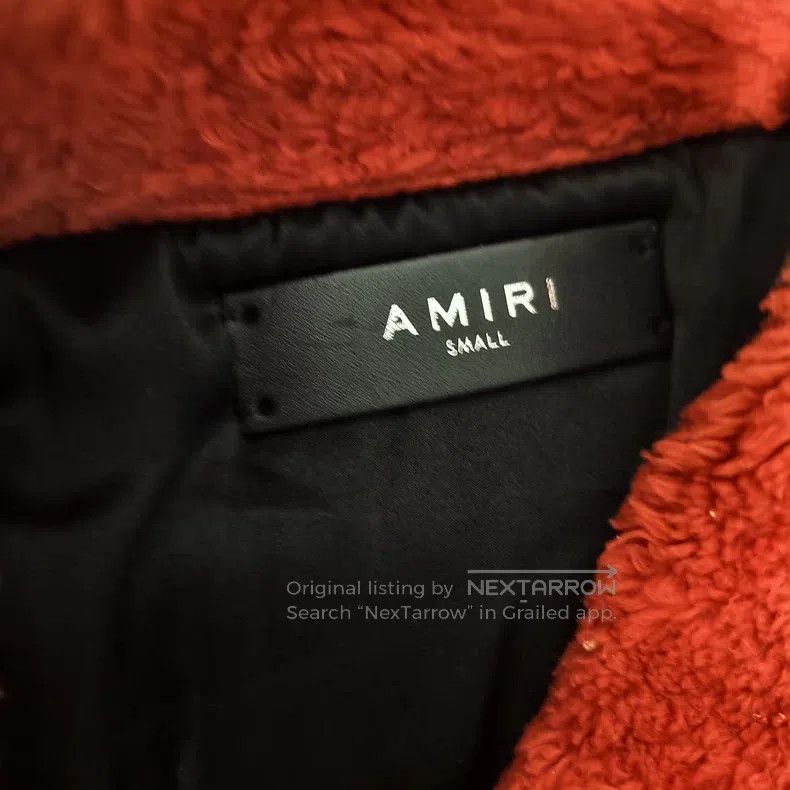 Amiri Amiri Size S Chiffon baseball uniform jacket Size US S / EU 44-46 / 1 - 5 Thumbnail