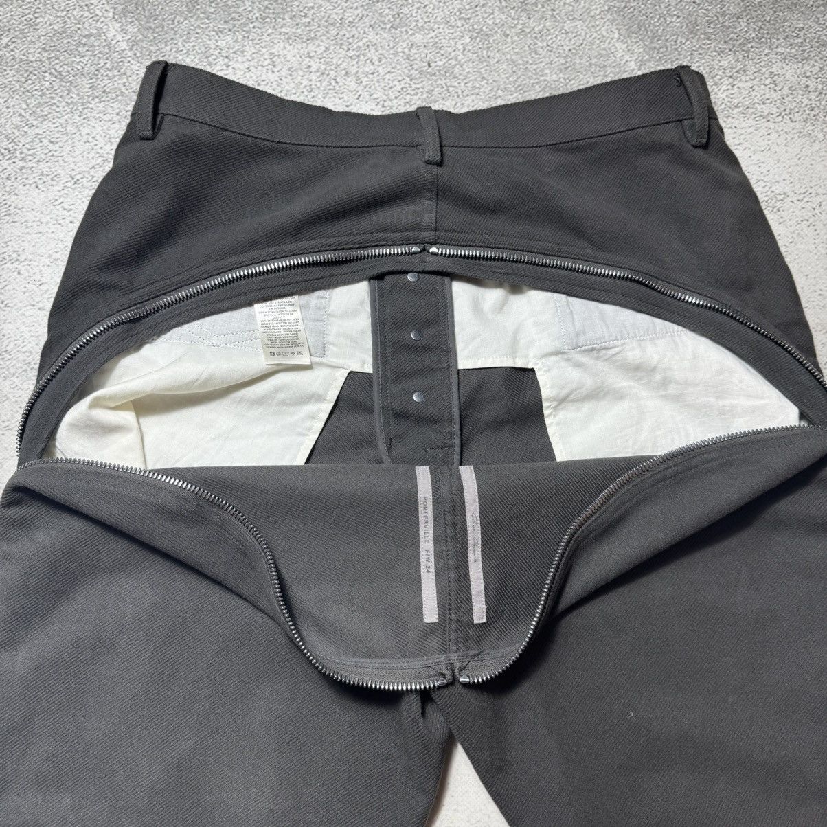 Rick Owens Rick Owens mainline PORTERVILLE F/W24 Bolan banana jeans Size US 33 - 13 Thumbnail