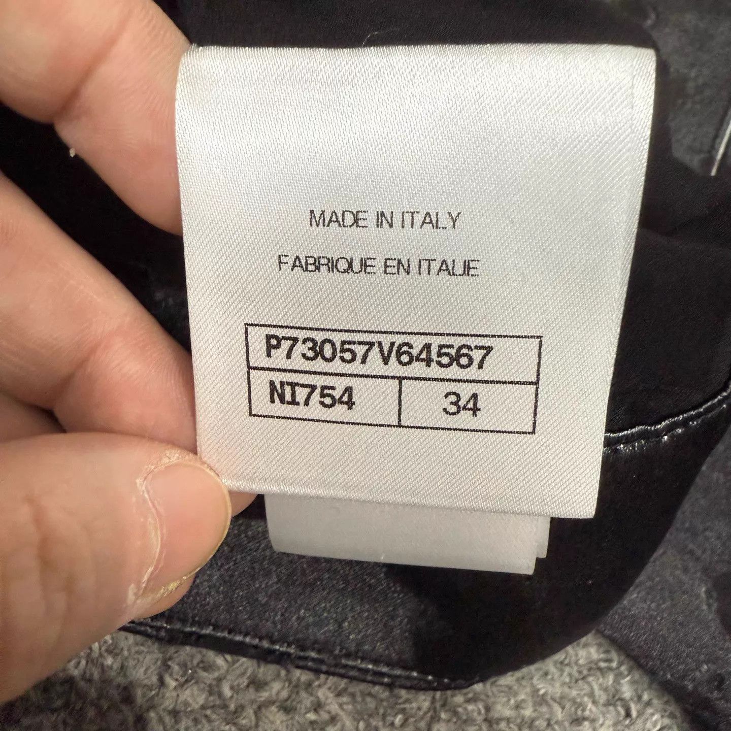 Chanel Chanel 22A Black Embroidered Printed Shirt 34 99 New Size XS / US 0-2 / IT 36-38 - 4 Thumbnail