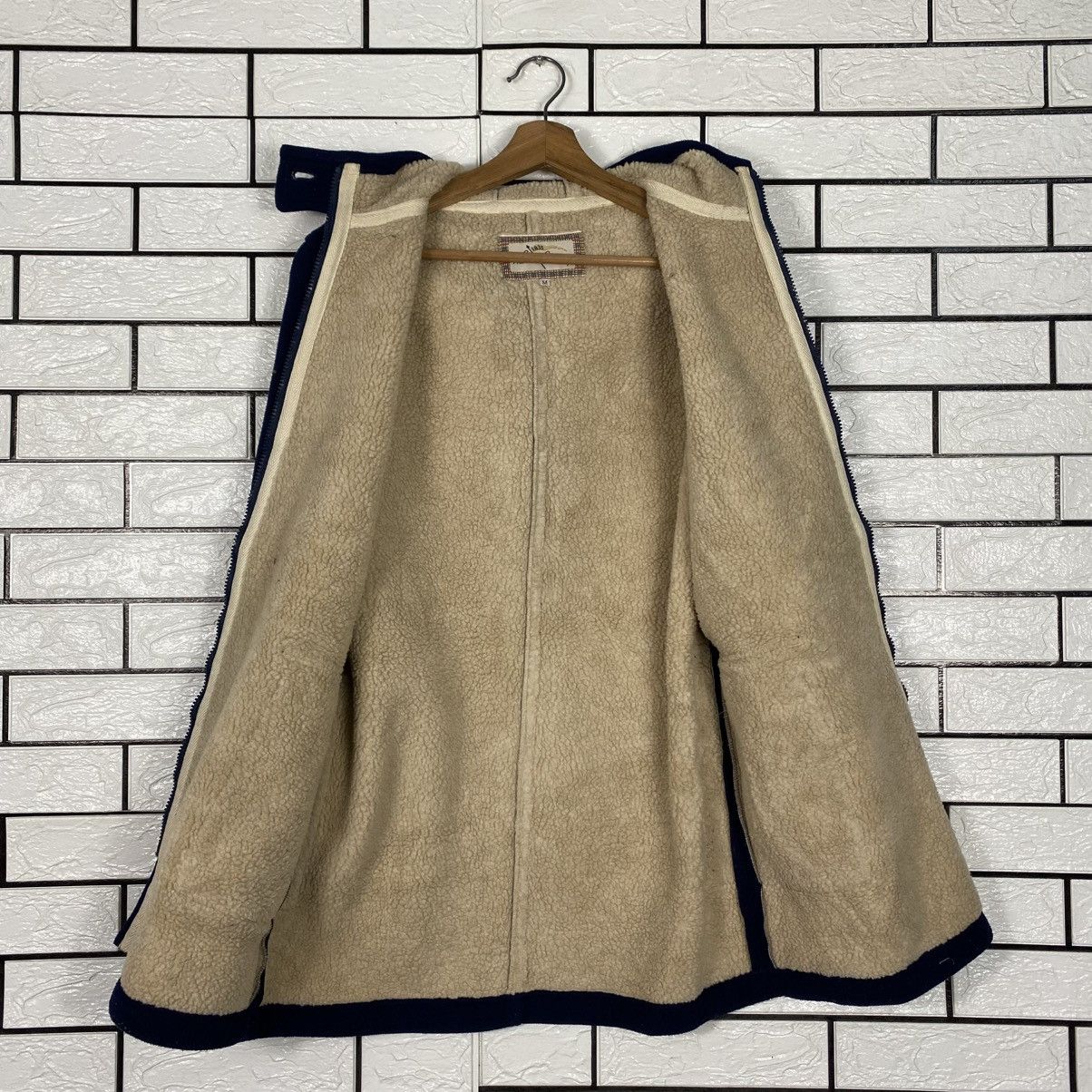 Burberry Vintage Thomas Burberry Wool Jacket Blanket Shearling Size US M / EU 48-50 / 2 - 14 Thumbnail