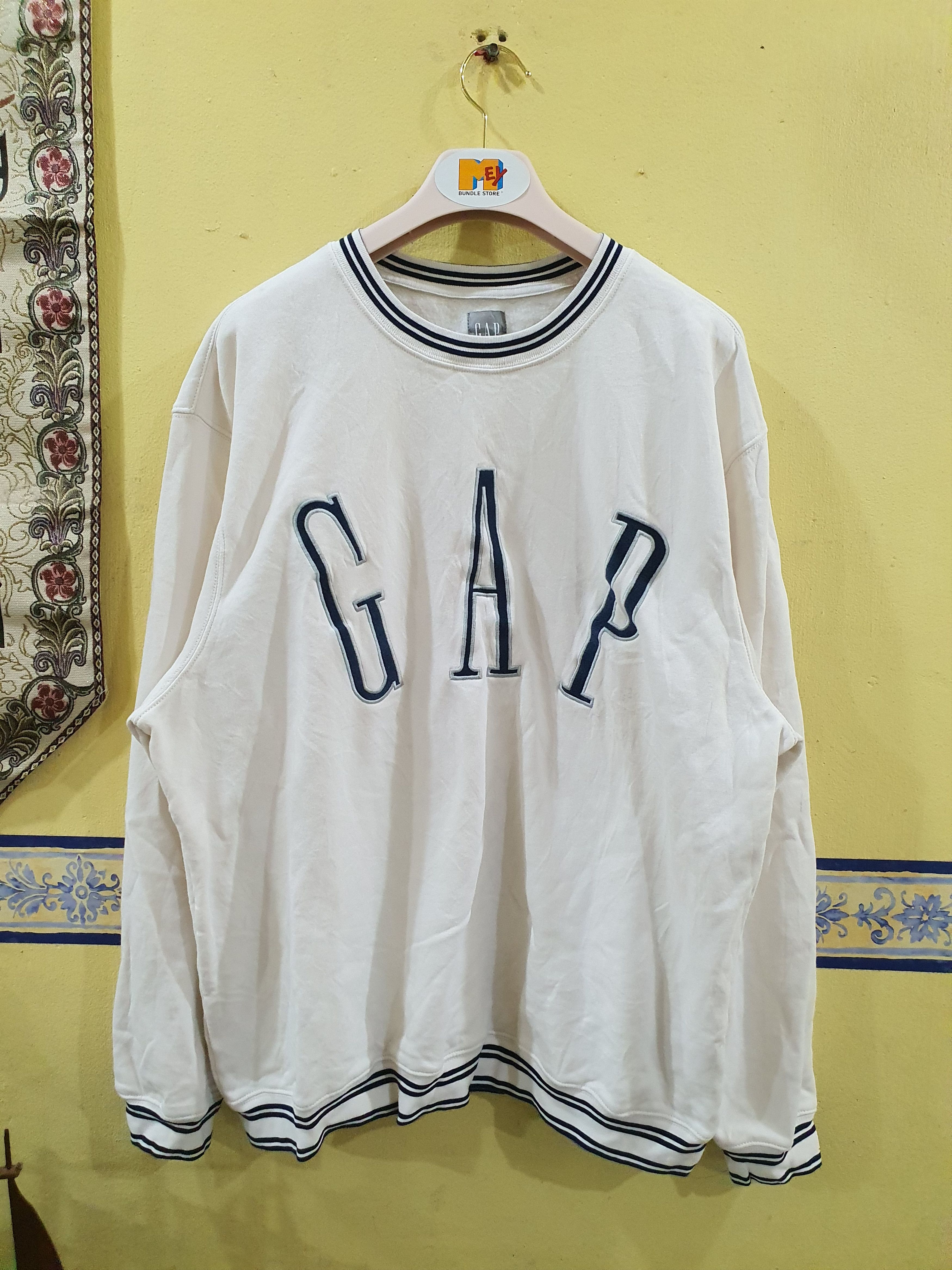 Gap vintage Gap crewneck sweatshirt Size US XL / EU 56 / 4 - 1 Thumbnail