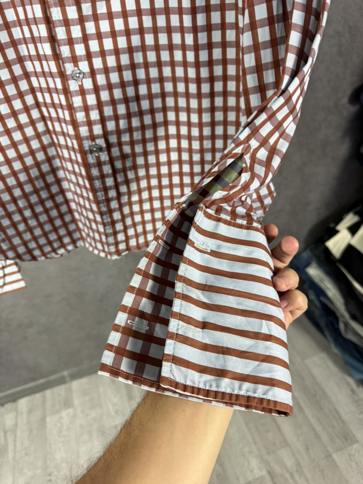 Paul Smith Paul Smith luxury designer crazy shirt Size US XL / EU 56 / 4 - 6 Thumbnail