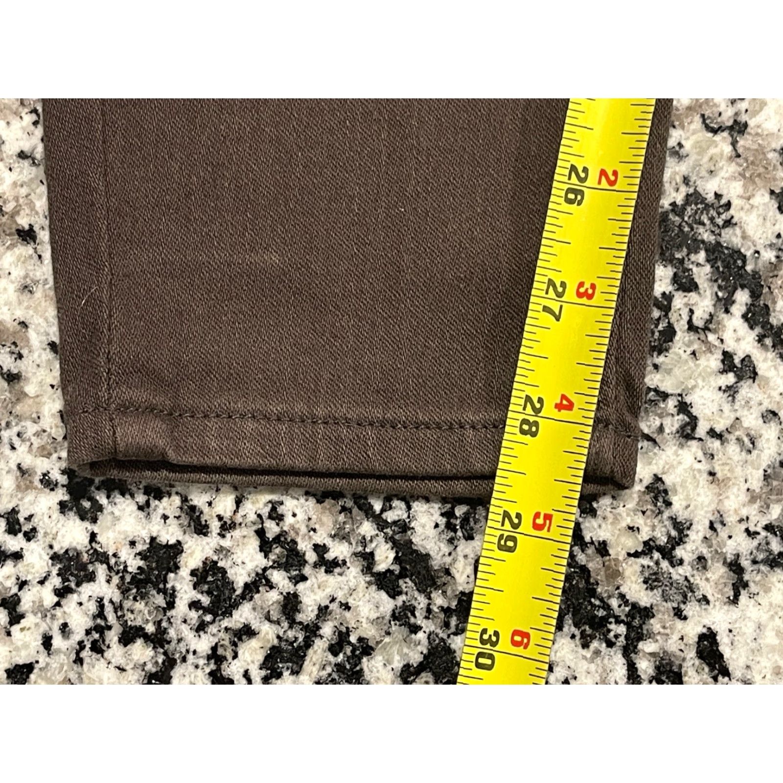 Spanx Spanx Alexia Jegging Jeans Women's Medium 6-8 Brown High Rise Side Zipper Denim Size 32" / US 10 / IT 46 - 7 Thumbnail