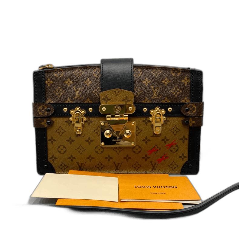 Louis Vuitton 97 New Trunk Clutch soft box crossbody bag