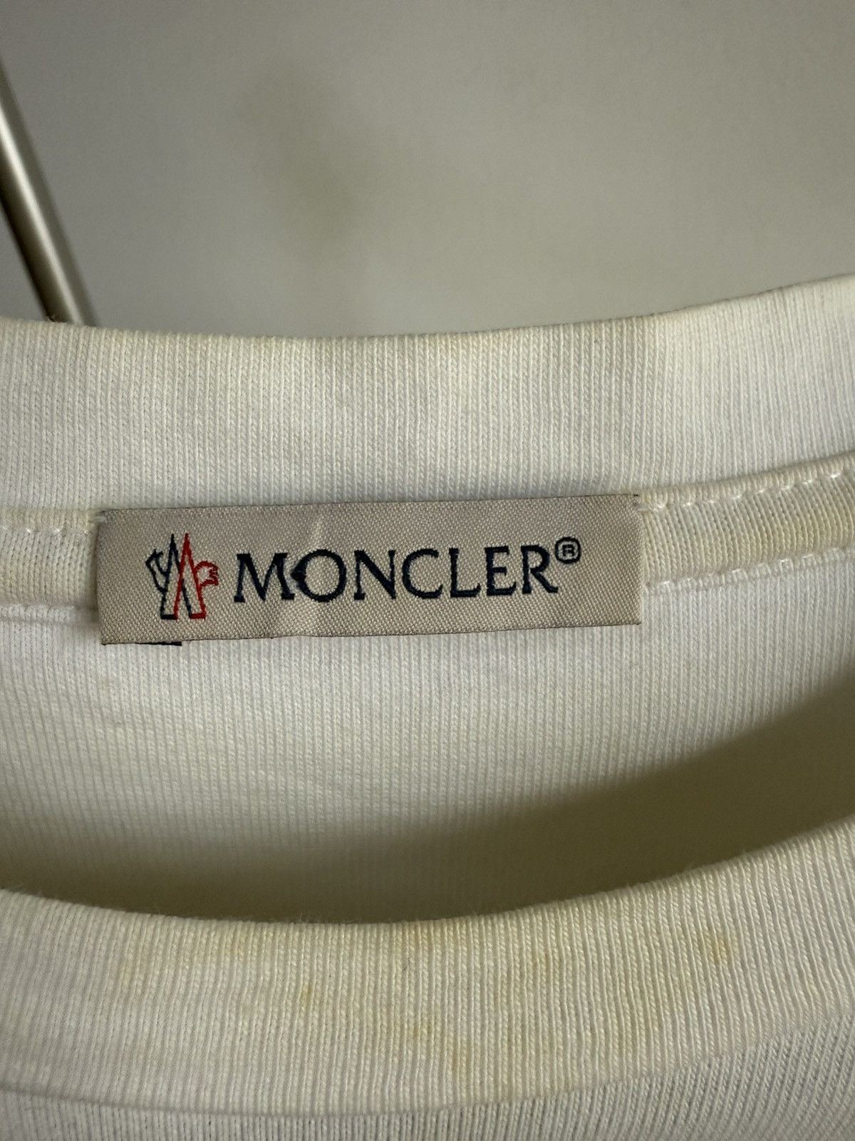 Moncler Moncler Tee Green stripe shirt Size US L / EU 52-54 / 3 - 9 Thumbnail