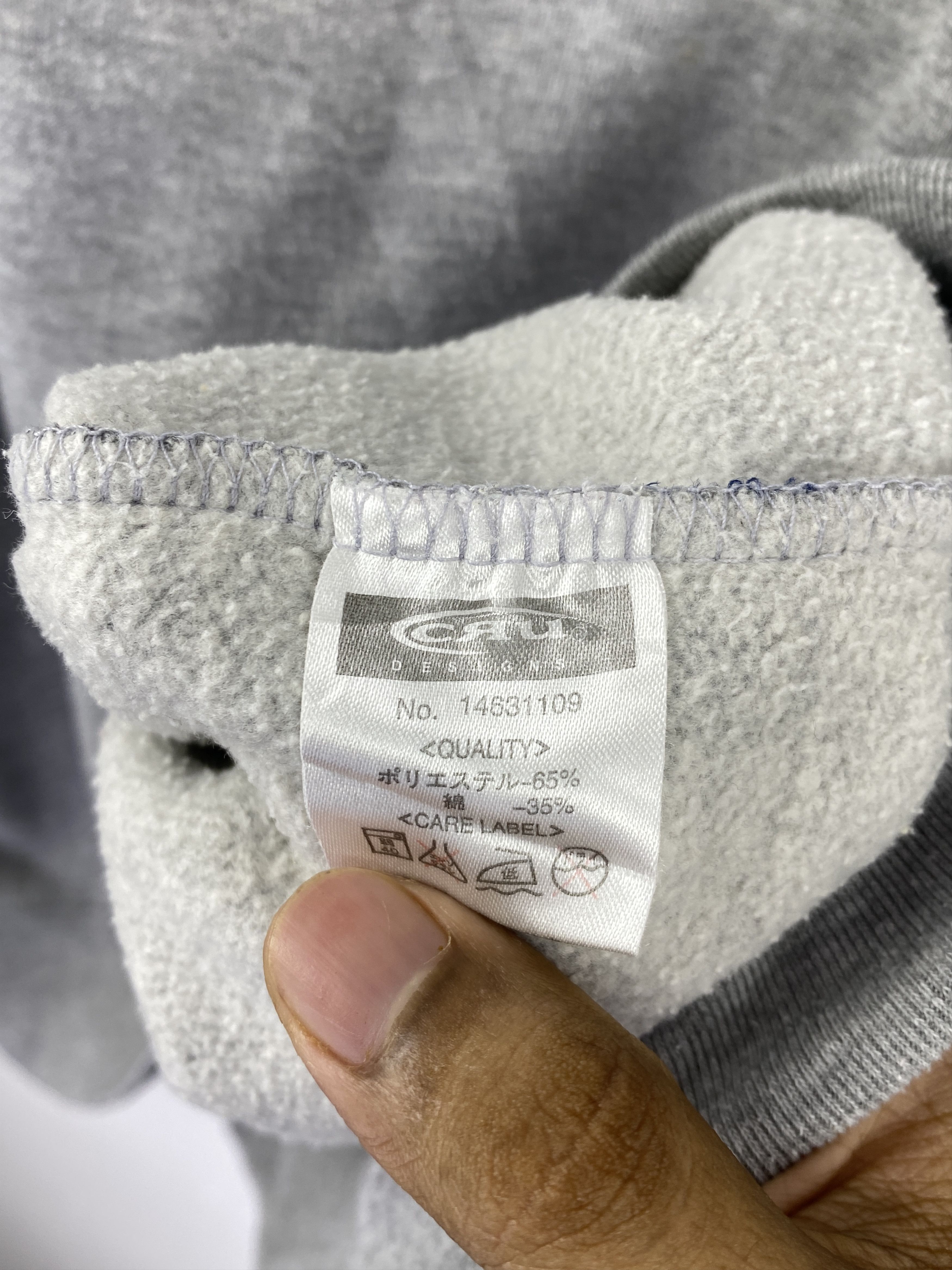 Vintage Vintage Cru Designs Crewneck Pullover Sweatshirt SH0434 Size US XL / EU 56 / 4 - 9 Thumbnail