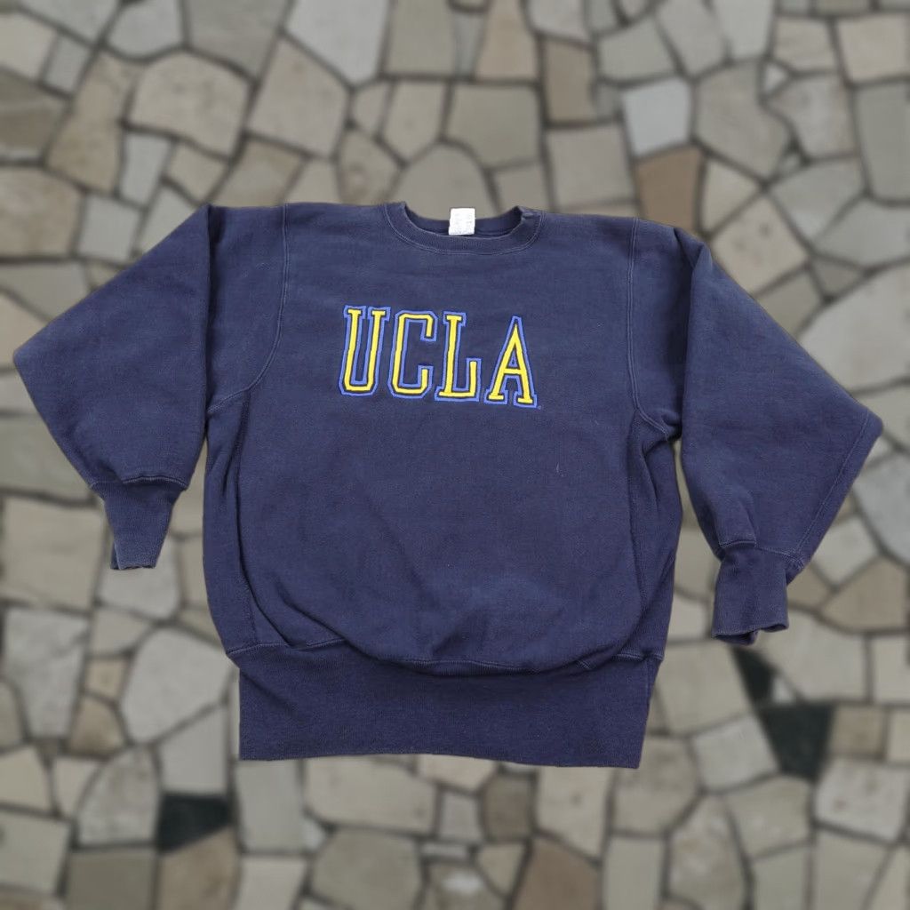 Champion Vintage UCLA Bruins Sweatshirt Mens Medium Blue Champion Reverse Weave Crew 90s Size US M / EU 48-50 / 2 - 1 Thumbnail