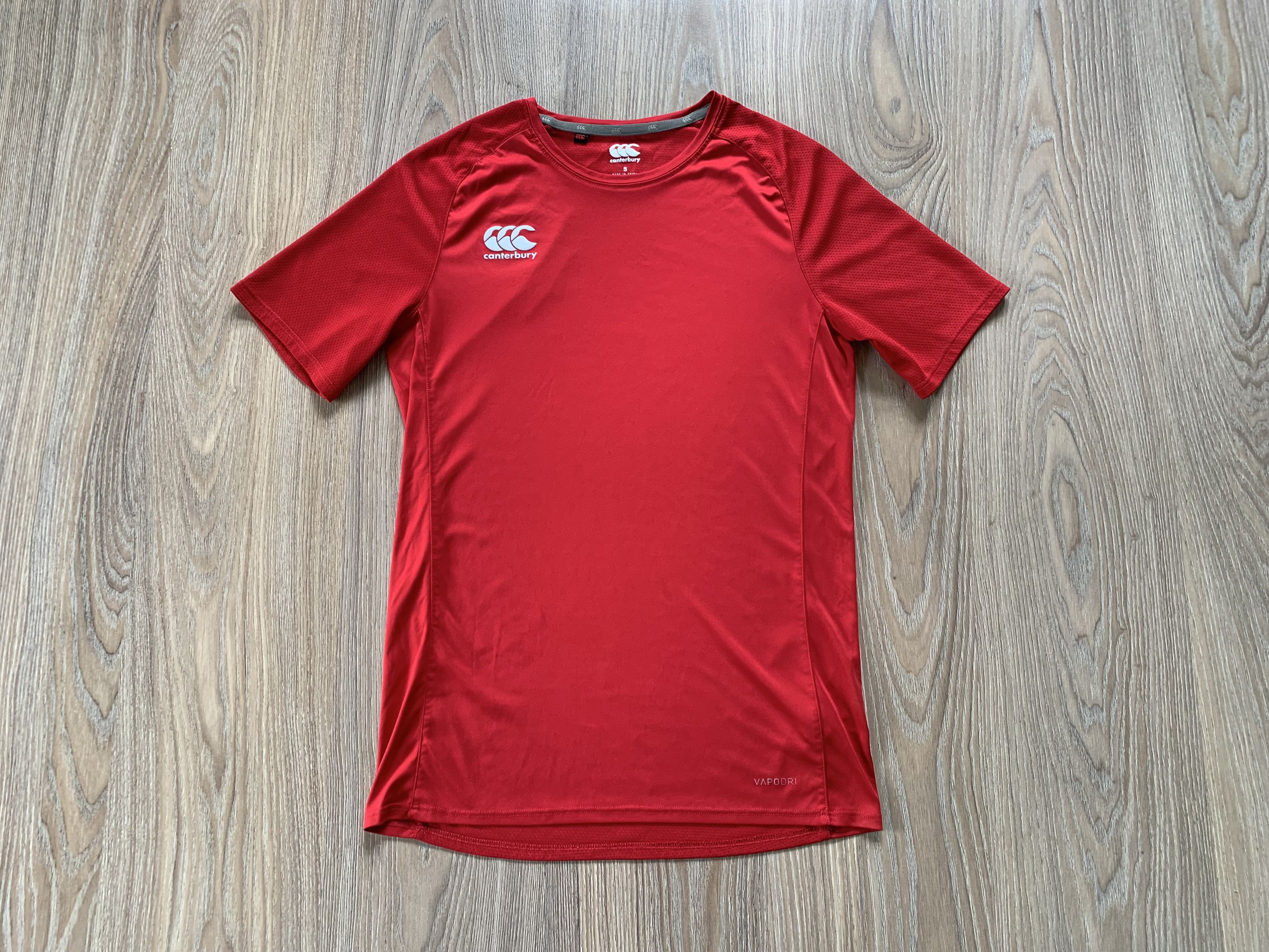 Canterbury of New Zealand Canterbury Rugby Red Training T Shirt Size US S / EU 44-46 / 1 - 2 Thumbnail