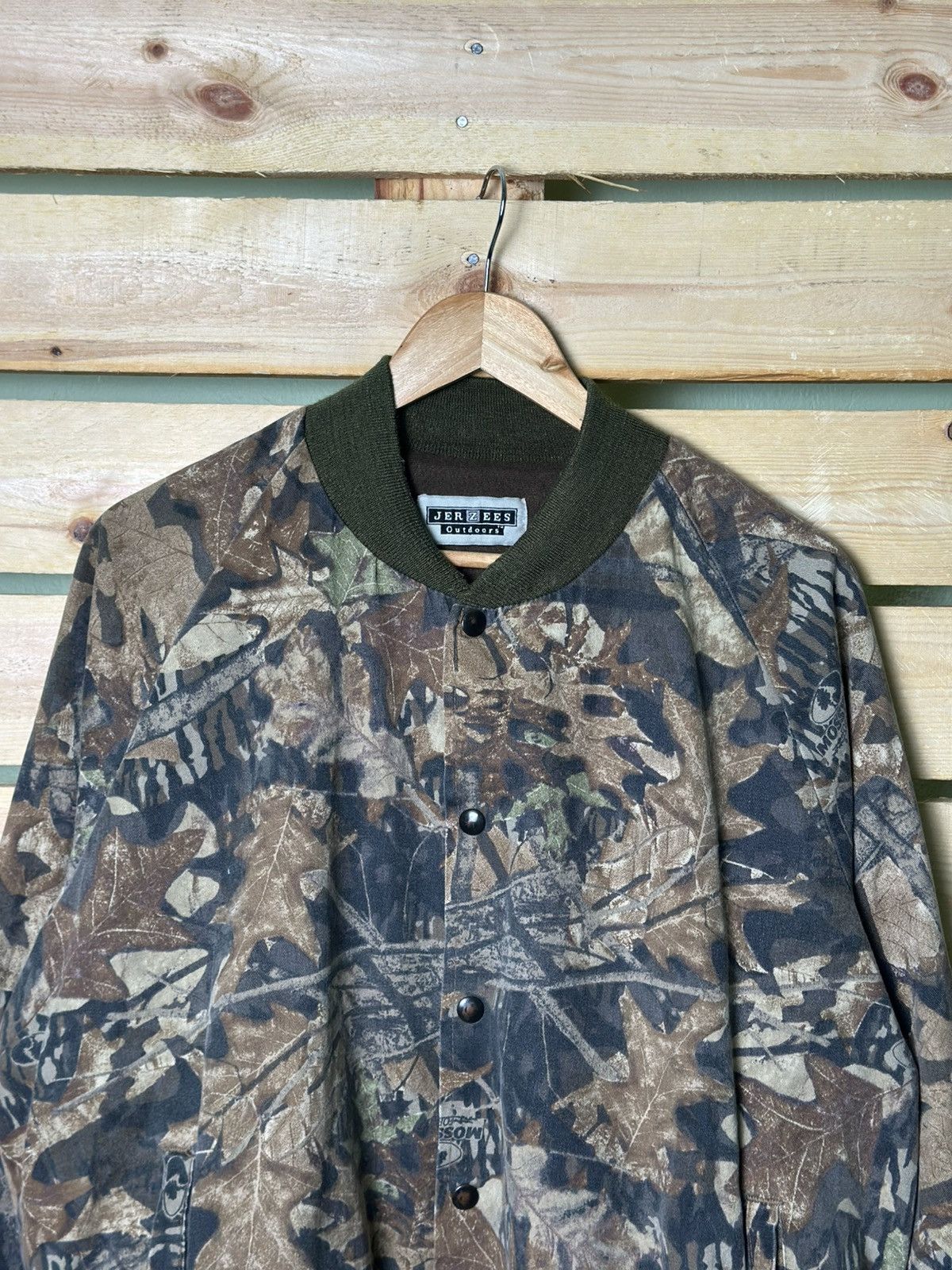 Jerzees × Vintage Vintage Jerzees Outdoor Realtree Bomber Jacket Size US L / EU 52-54 / 3 - 2 Thumbnail