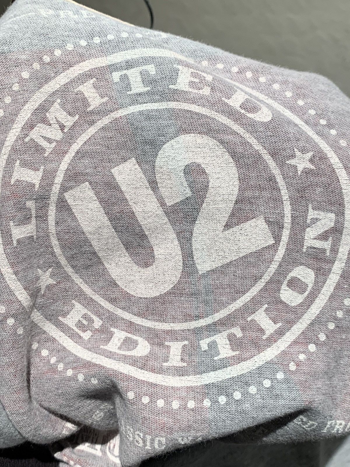 Band Tees × Trunk Ltd × Vintage RARE Vintage U2 Under A Blood Red Sky 1983 Tour Raglan Shirt Size US L / EU 52-54 / 3 - 9 Thumbnail