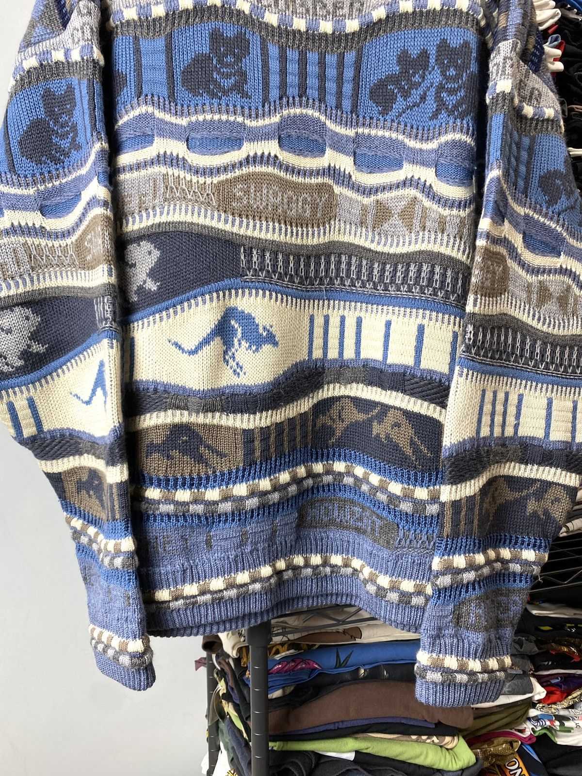 Coogi Rare! Vintage Corroboree Coogi Style Sweater Archive Size US XL / EU 56 / 4 - 3 Thumbnail