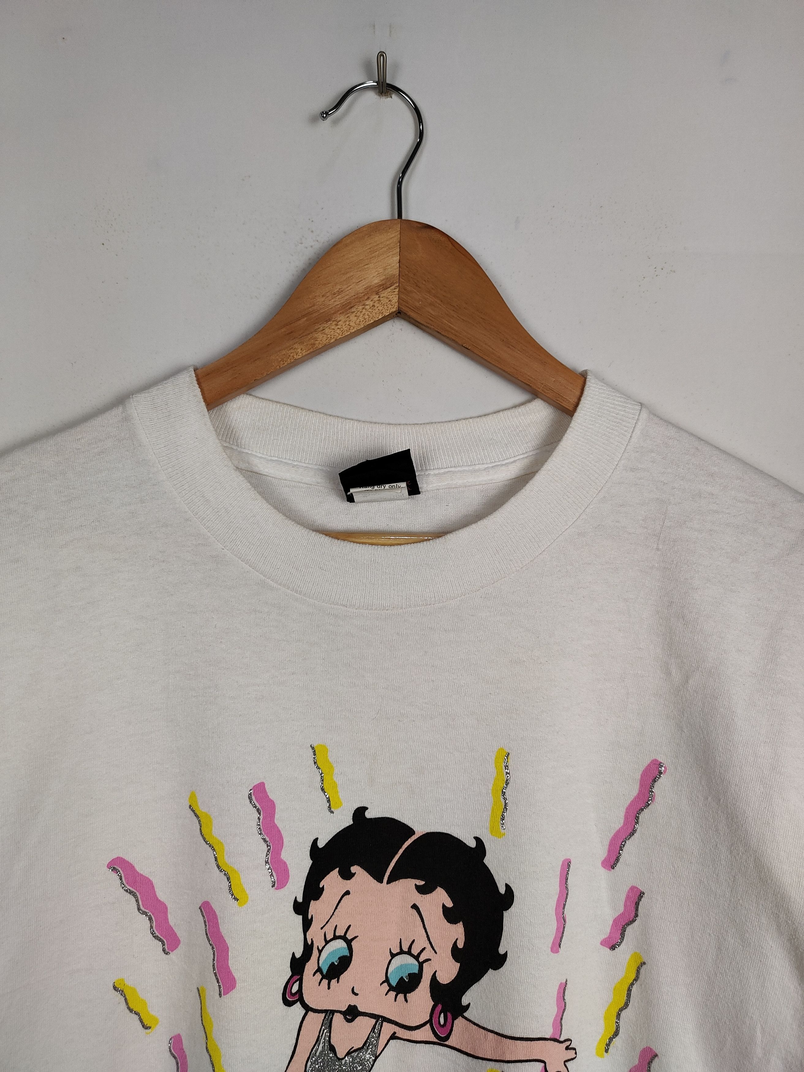 Cartoon Network × Vintage Vintage 90s Betty Boop Shirt Size US S / EU 44-46 / 1 - 2 Thumbnail