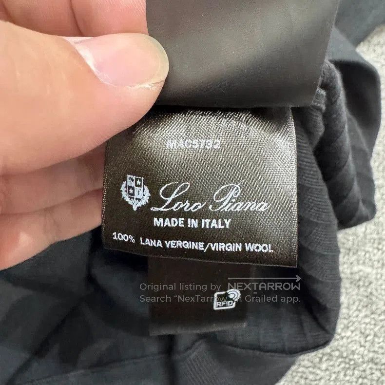 Loro Piana Loro Piana Wool Knit Short Sleeved Polo. Size US L / EU 52-54 / 3 - 4 Thumbnail