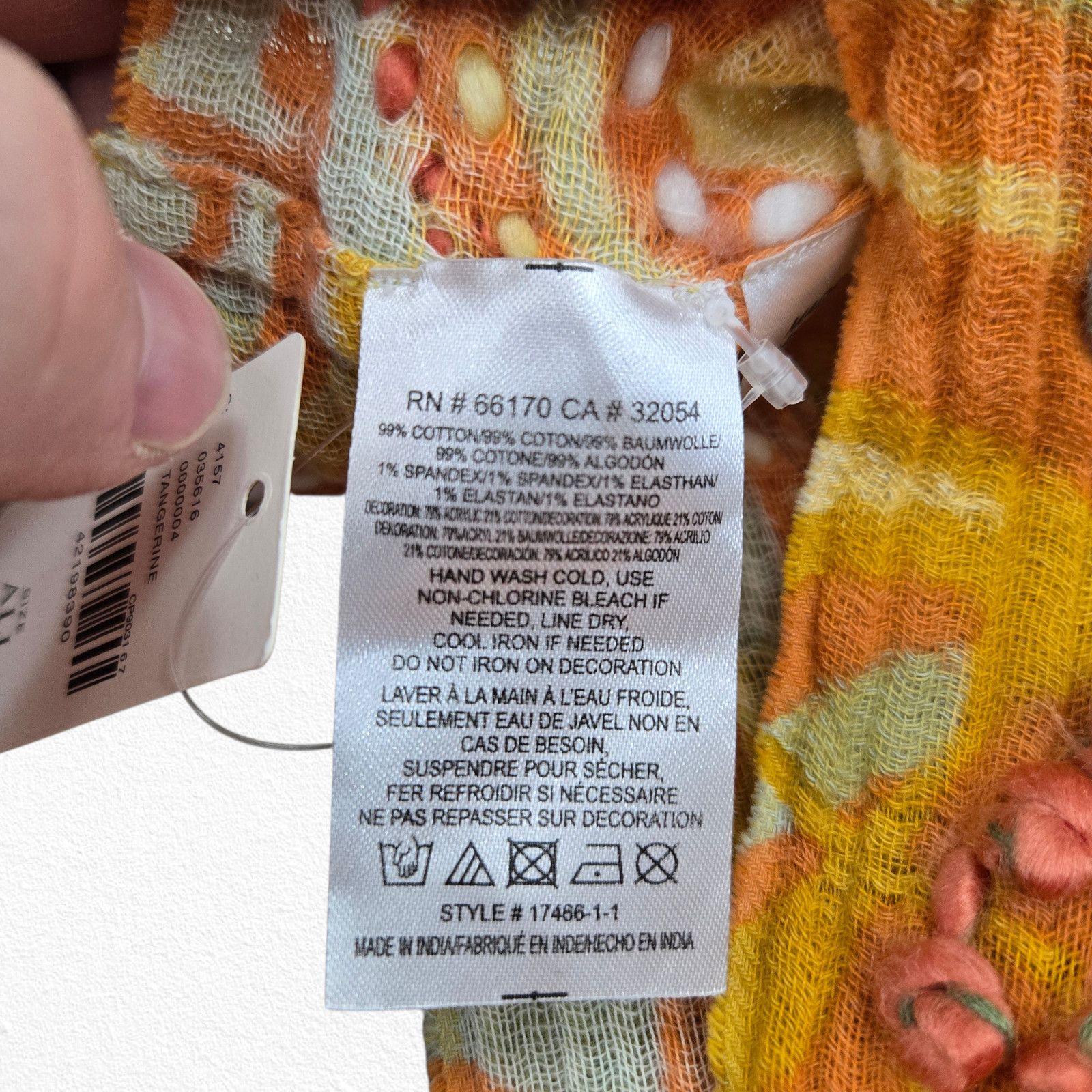 Anthropologie Anthropologie Embellished Paisley Infinity Scarf (NWT) Size ONE SIZE - 4 Thumbnail