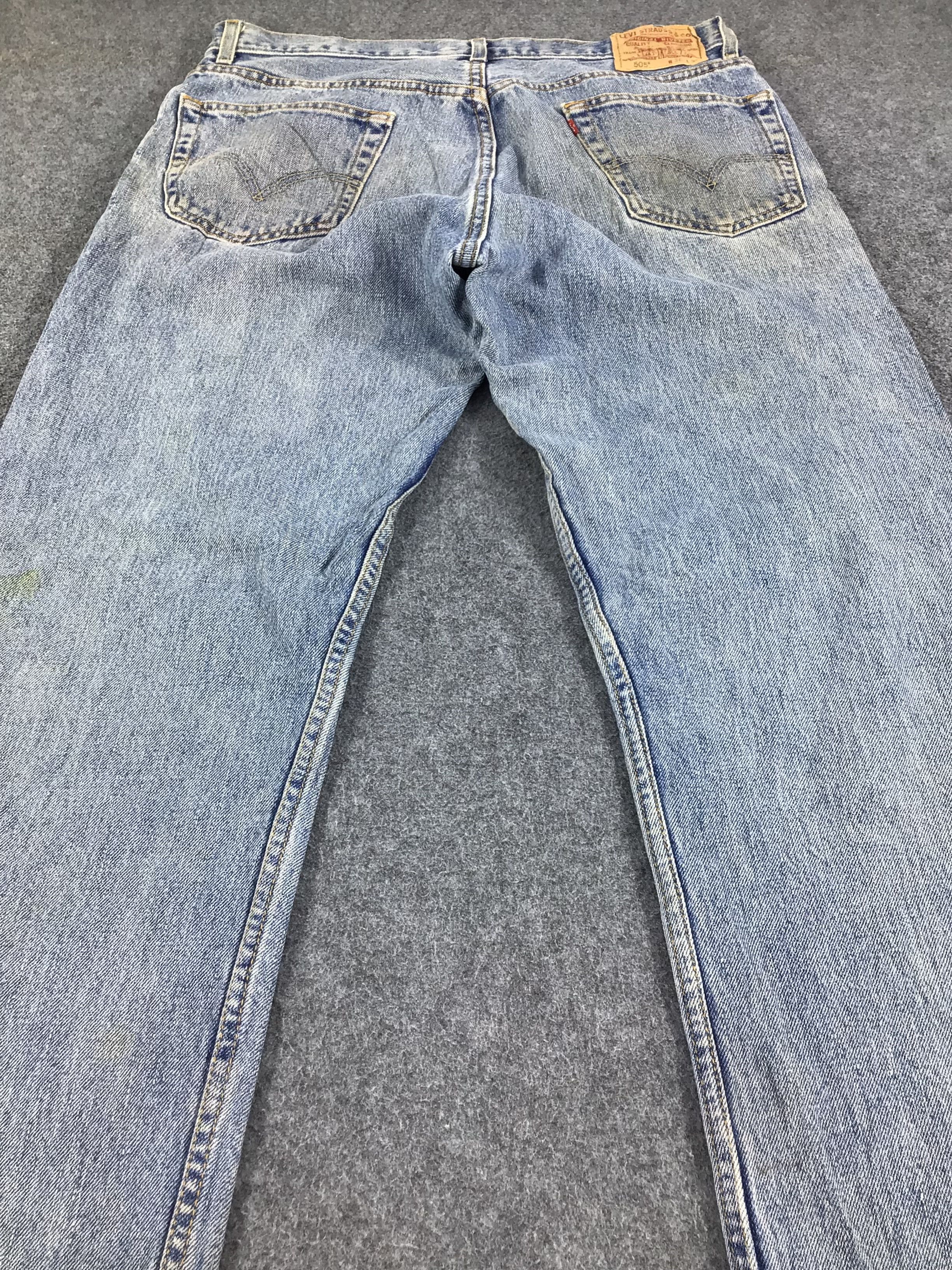 Levi's Vintage Levis 505 Jeans-J907 Size US 35 - 4 Thumbnail