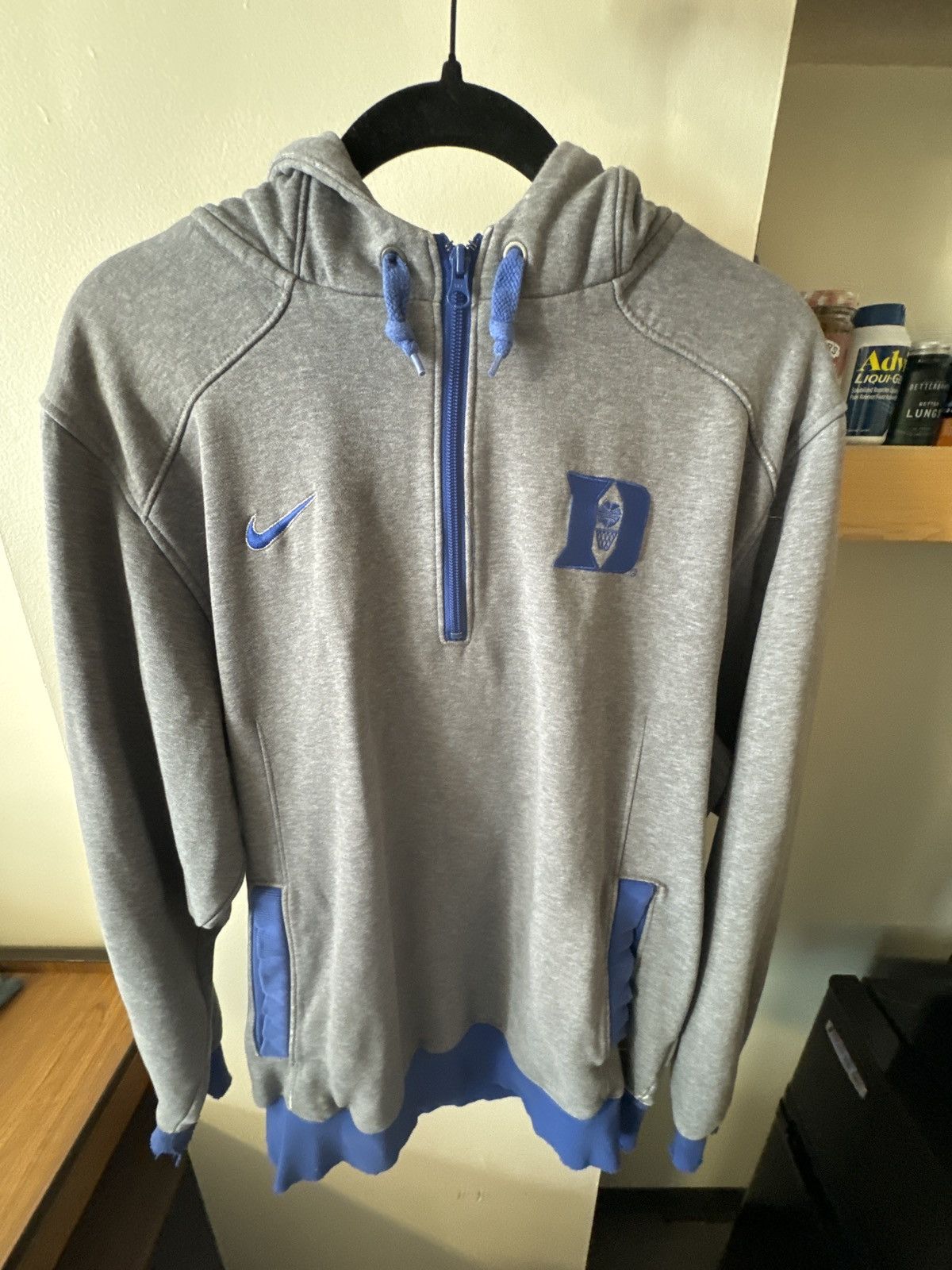 Nike × Vintage Nike X Duke Basketball Vintage 90s Pull Over Size US M / EU 48-50 / 2 - 4 Thumbnail