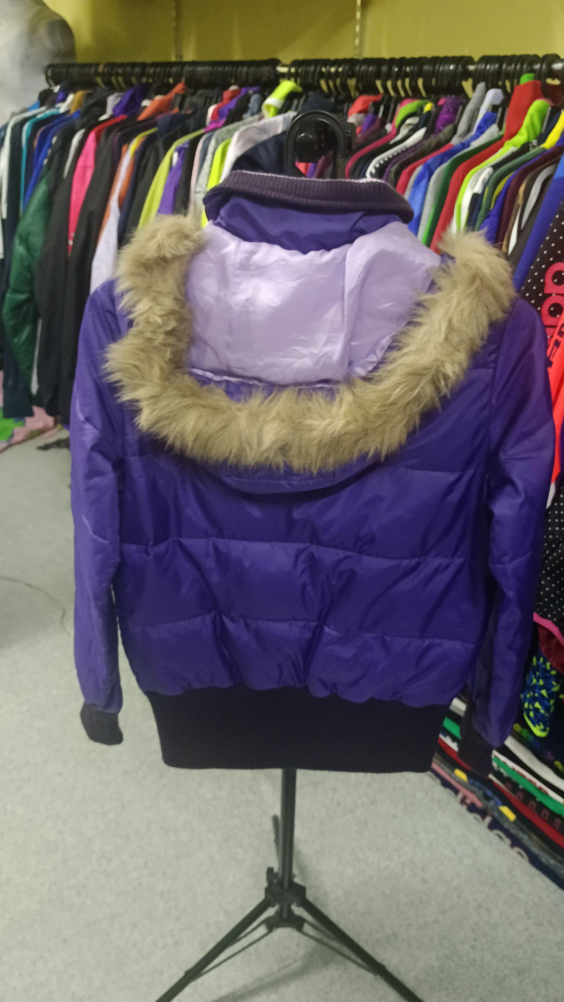 Japanese Brand Roxy Crop Puffer Jacket Size M / US 6-8 / IT 42-44 - 3 Thumbnail