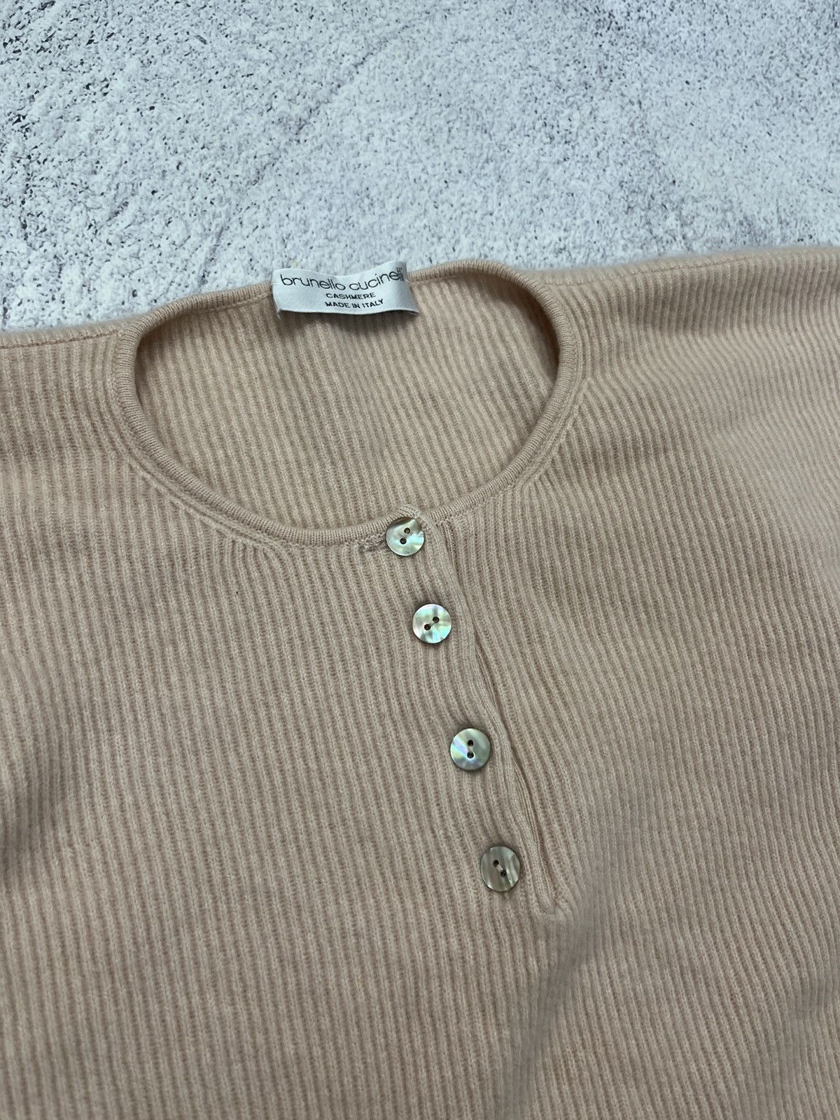 Brunello Cucinelli Brunello Cucinelli Cashmere Sweater Jumper Crewneck Luxury Size US S / EU 44-46 / 1 - 9 Thumbnail