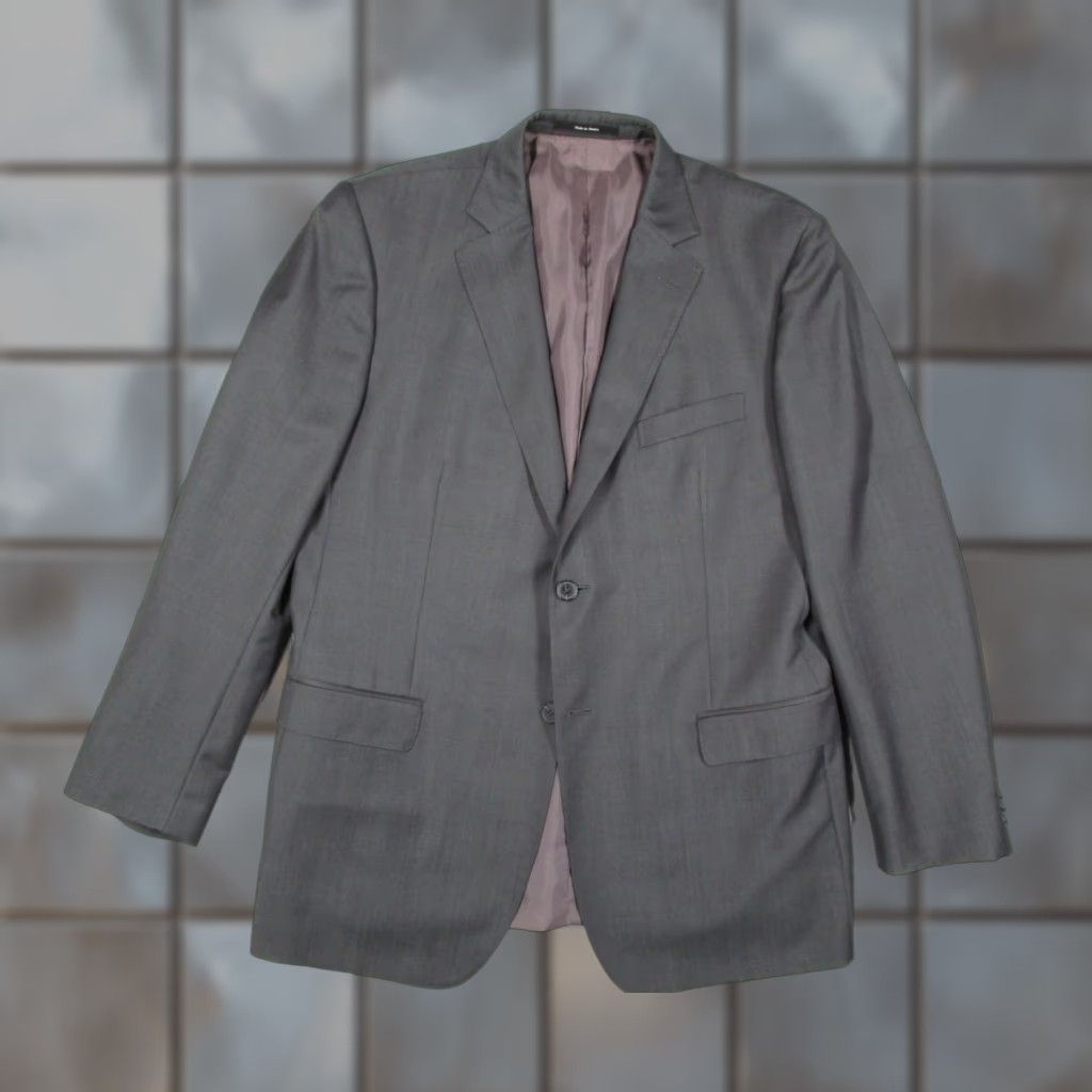 Ermenegildo Zegna Z Zegna Blazer 44R Mens Gray Wool Mohair Sport Coat Jacket City Tailored Size 54R - 1 Thumbnail