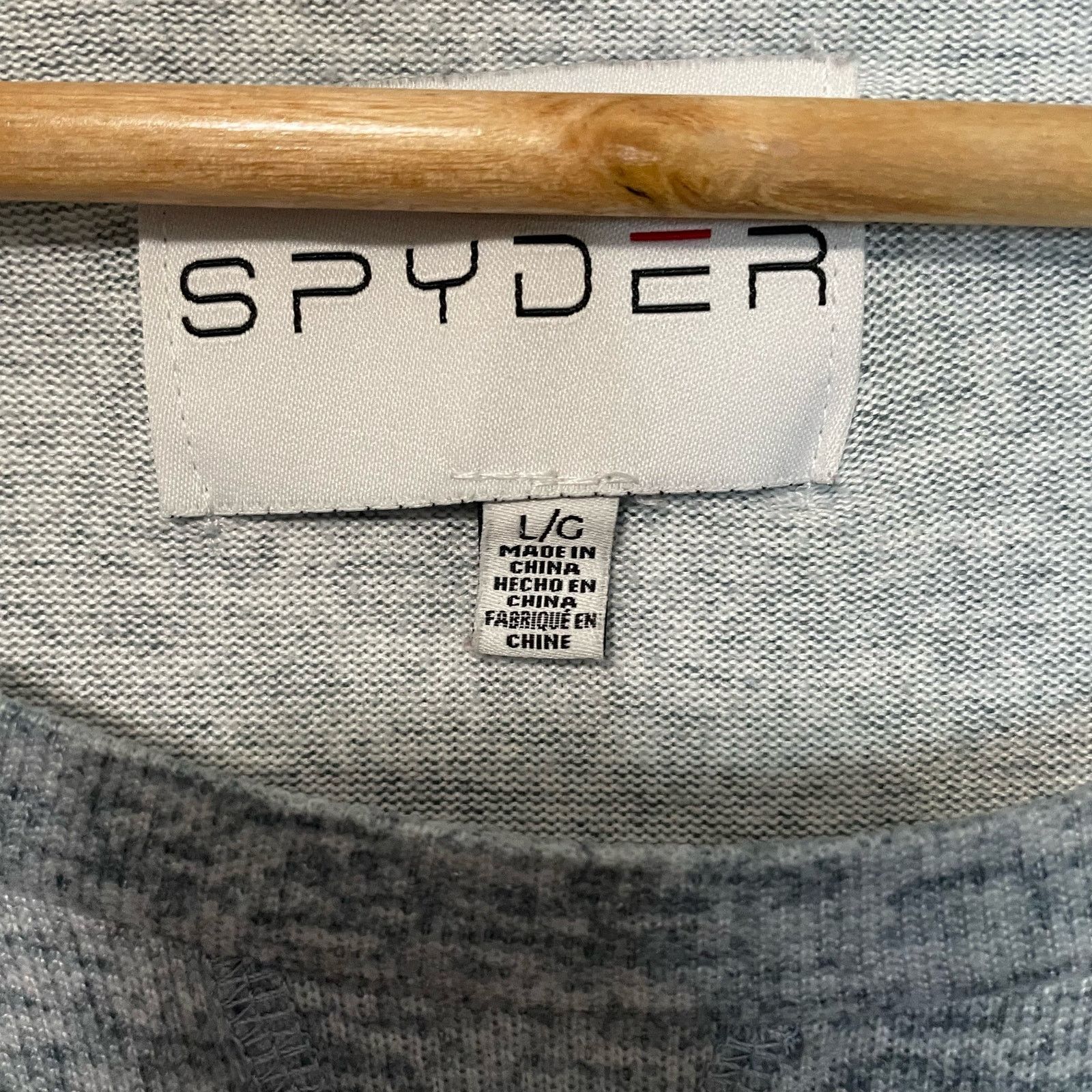 Spyder Spyder Grey Long Sleeve L Womens Boat Neck Oversized Casual Size L / US 10 / IT 46 - 5 Thumbnail
