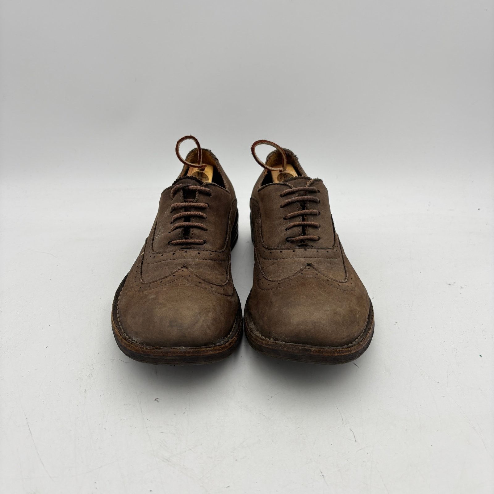 Fiorentini + Baker Fiorentini + Baker Wingtip Oxford Dress Shoes Leather 9 Size US 9 / EU 42 - 2 Thumbnail