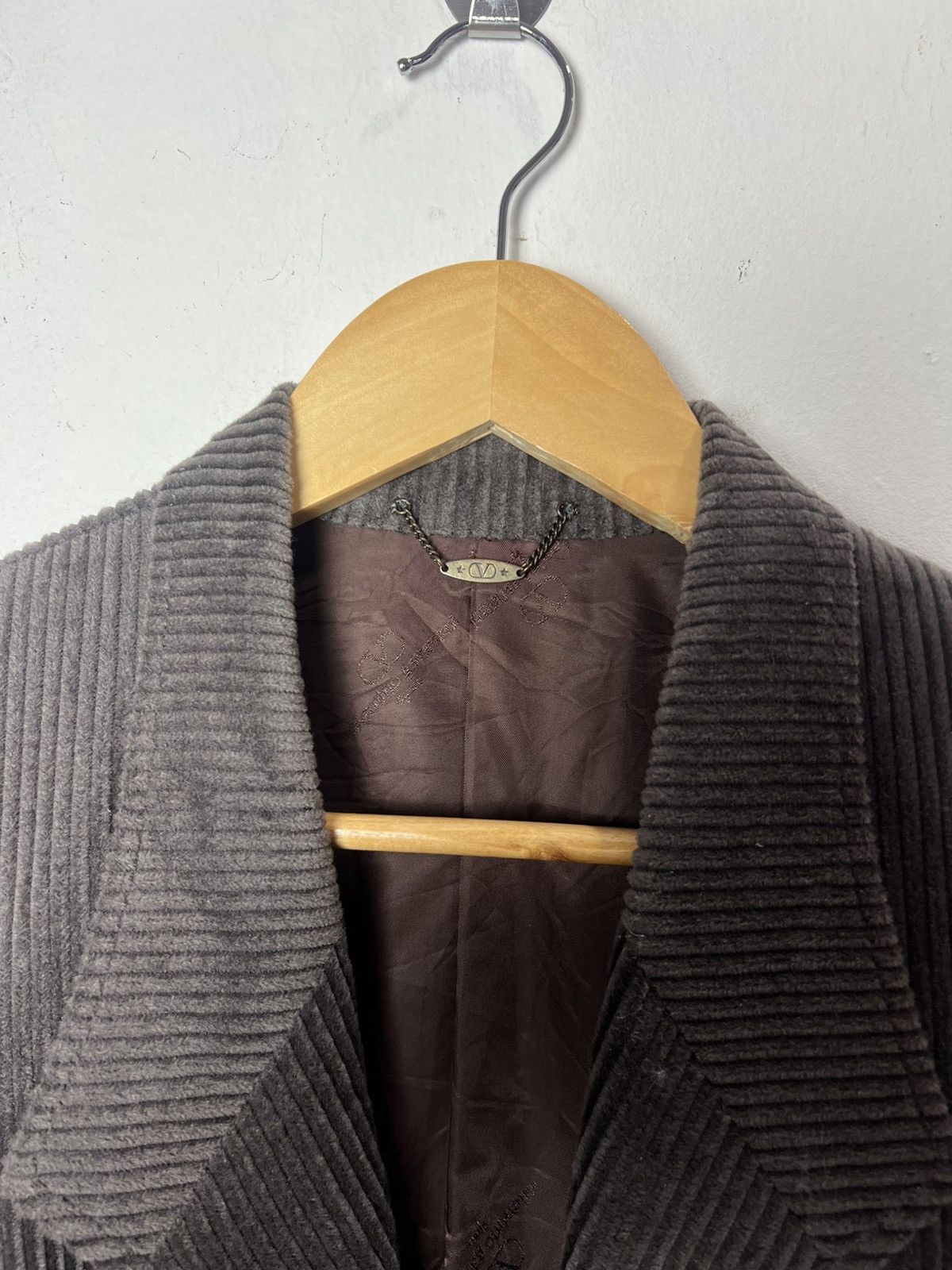 Valentino Valentino Garavani Vintage Corduroy Blazer Size US L / EU 52-54 / 3 - 5 Thumbnail