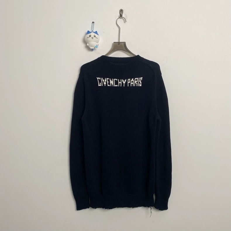 Givenchy Givenchy Sweater with Large Logo Front and Back 2505-Nextar Size US M / EU 48-50 / 2 - 3 Thumbnail