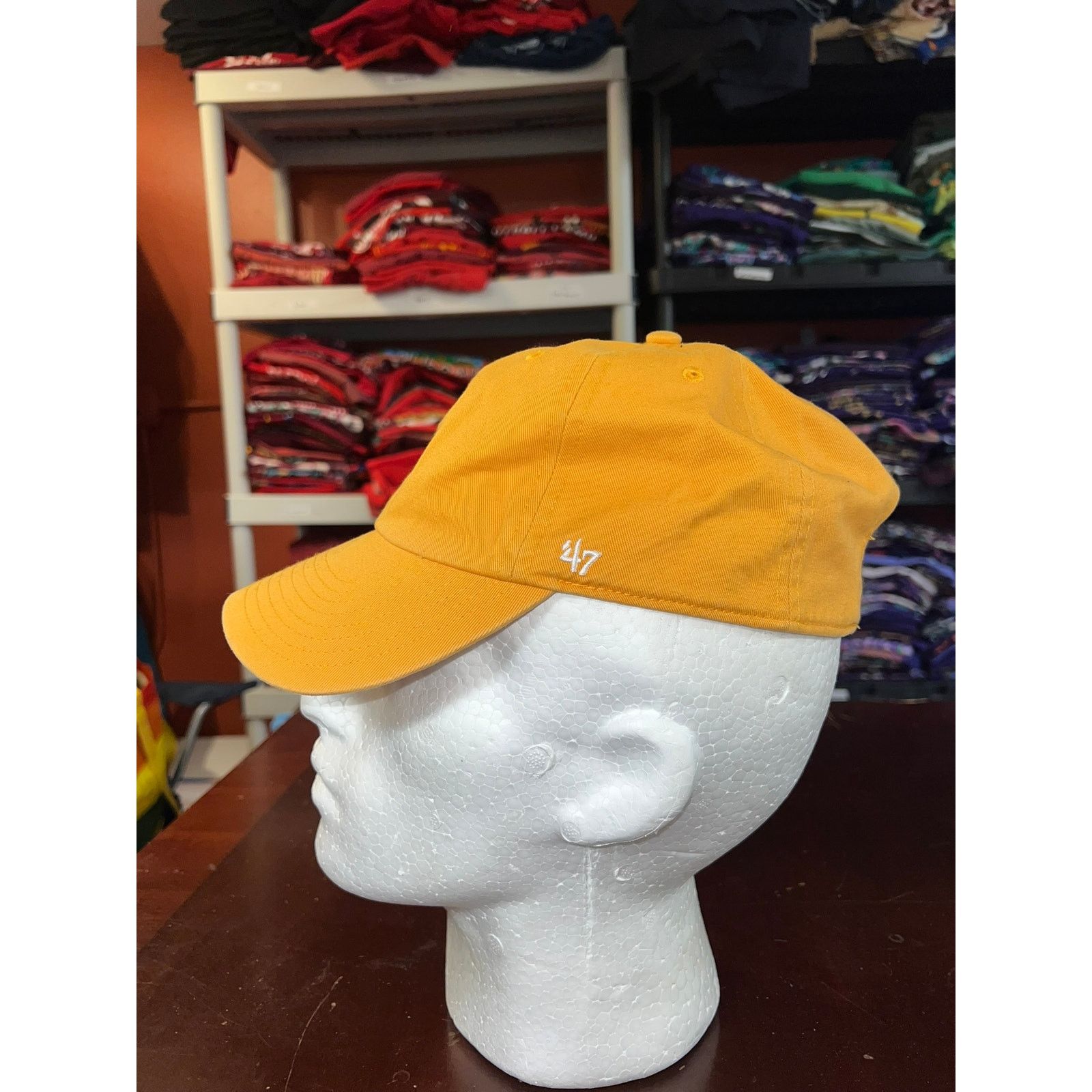 47 Brand 47 Brand Clover Hat Cloverleaf Cap Logo Yellow OSFA Size ONE SIZE - 3 Thumbnail