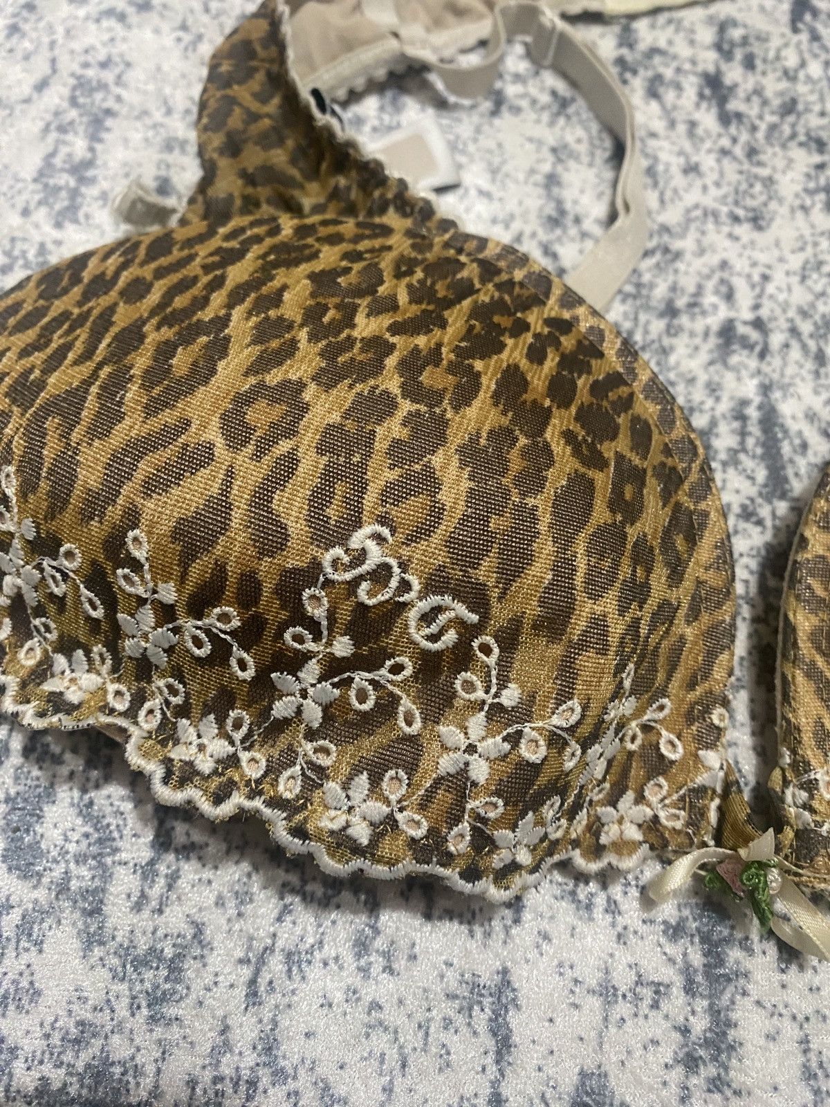 Dolce & Gabbana × Vintage Vintage rare luxury leopard dolce & gabban bra Size ONE SIZE - 5 Thumbnail