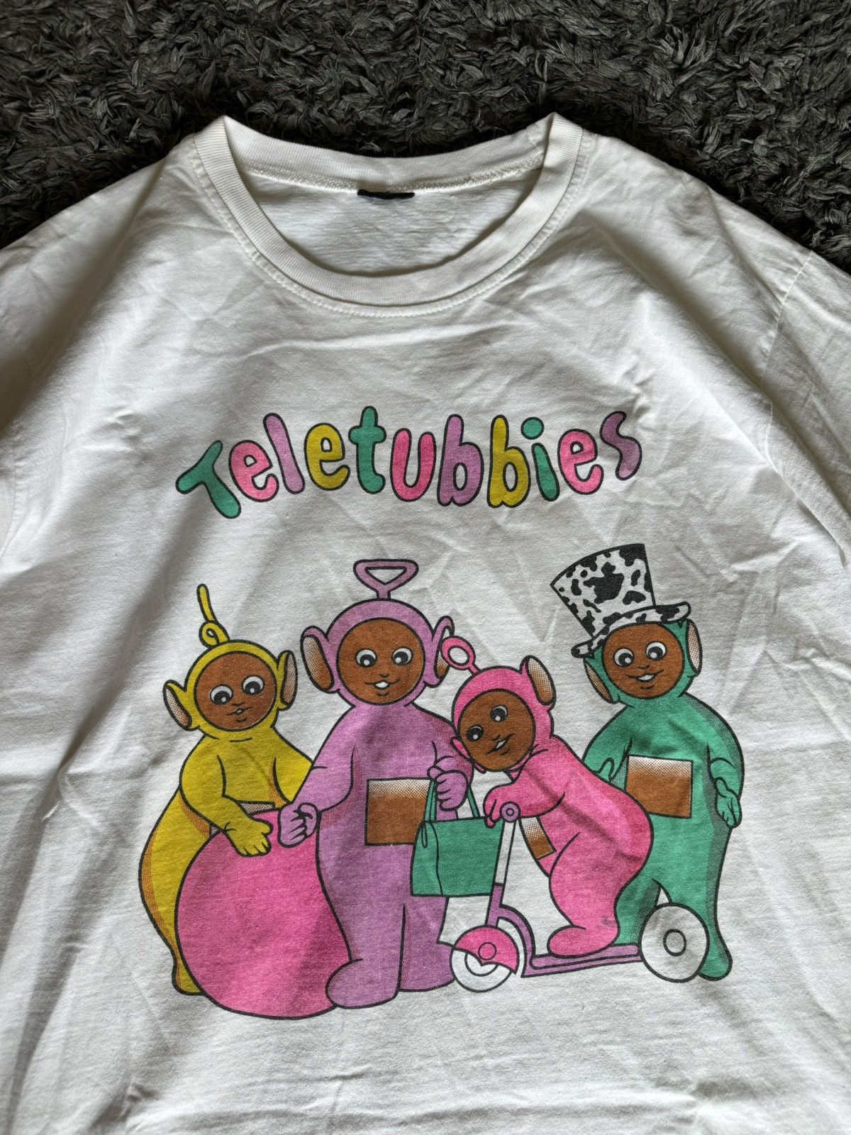 vintage teletubbies overall 落す