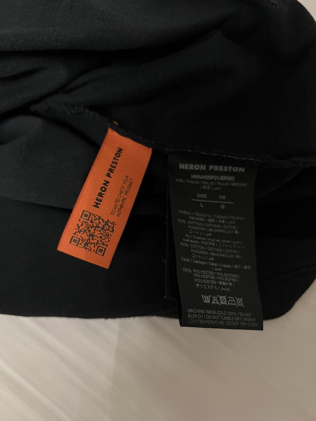 Heron Preston Heron Preston CTNMB T Shirt Size US L / EU 52-54 / 3 - 5 Thumbnail