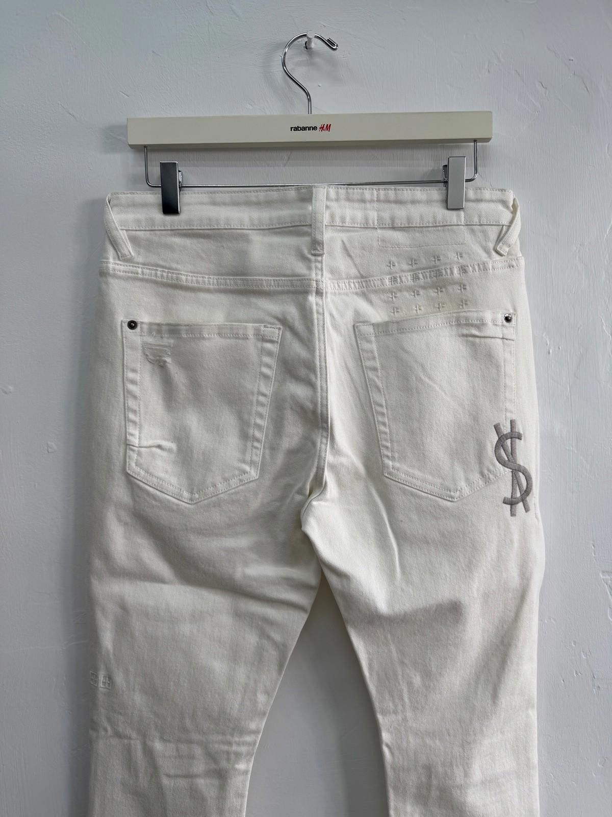 Ksubi new Ksubi mens denim jeans van winkle white ripped logo 32 Size US 32 / EU 48 - 6 Thumbnail